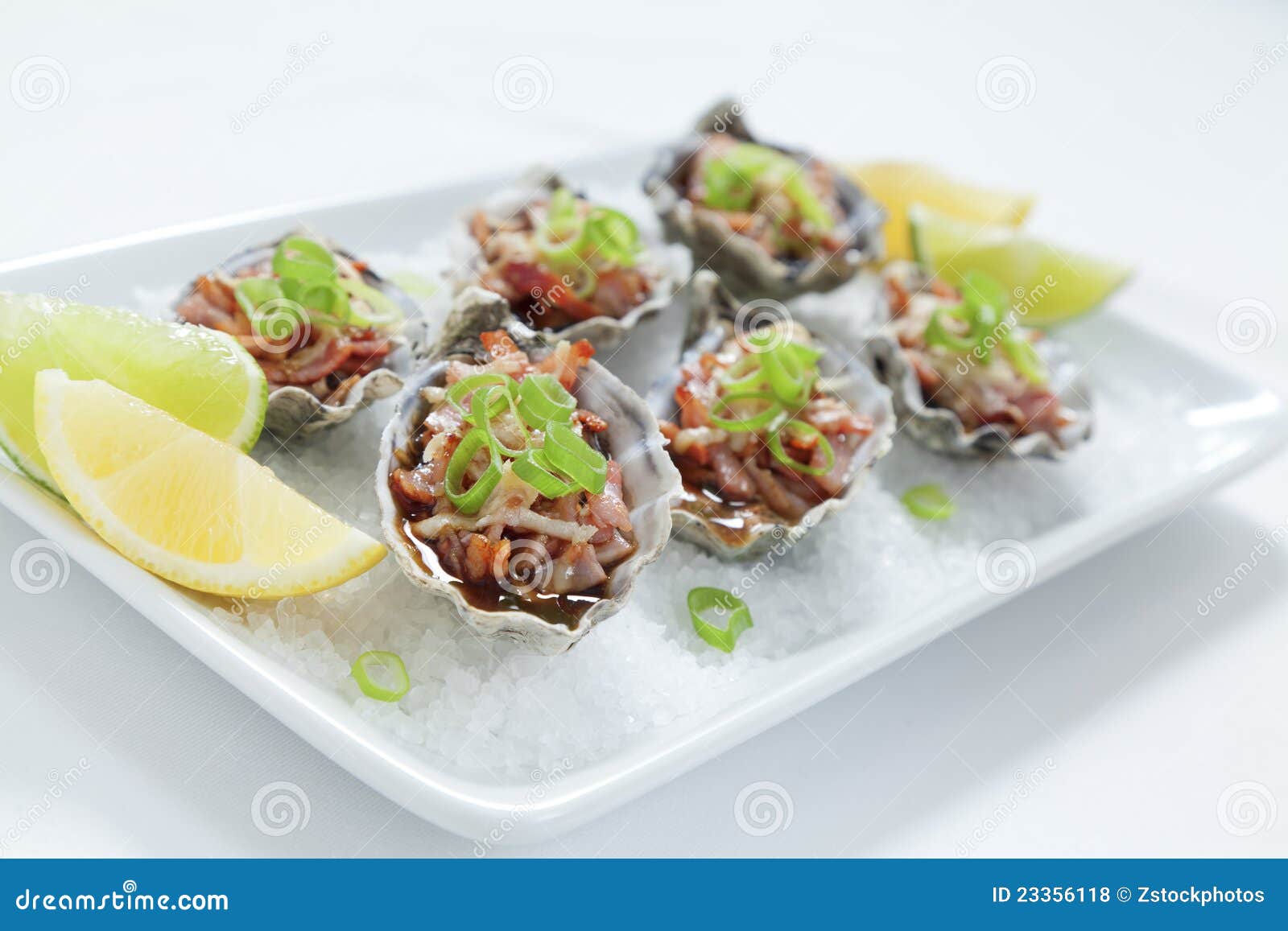 Oysters Kilpatrick stock photo. Image of food, delicious 23356118