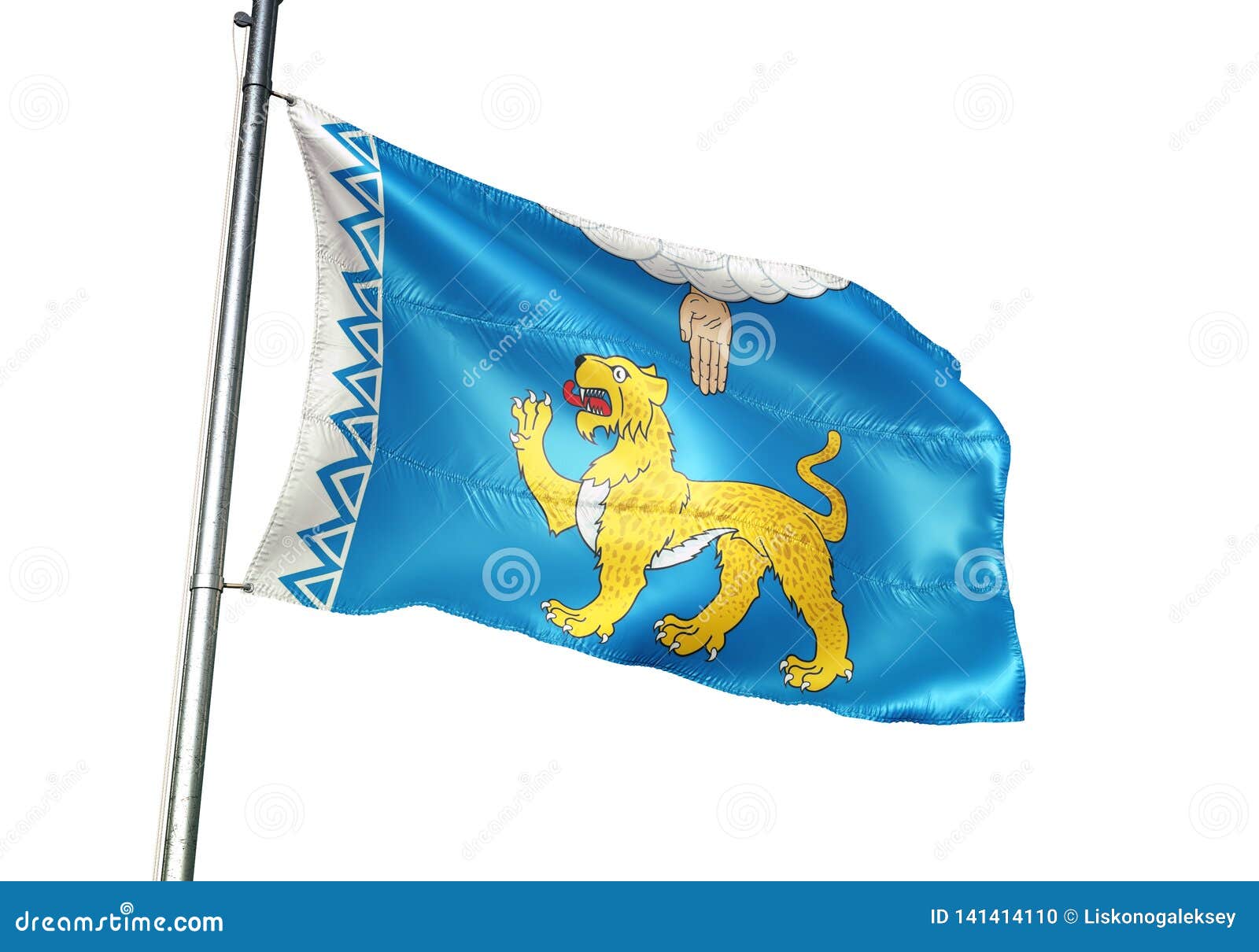 флаг псковской области фото