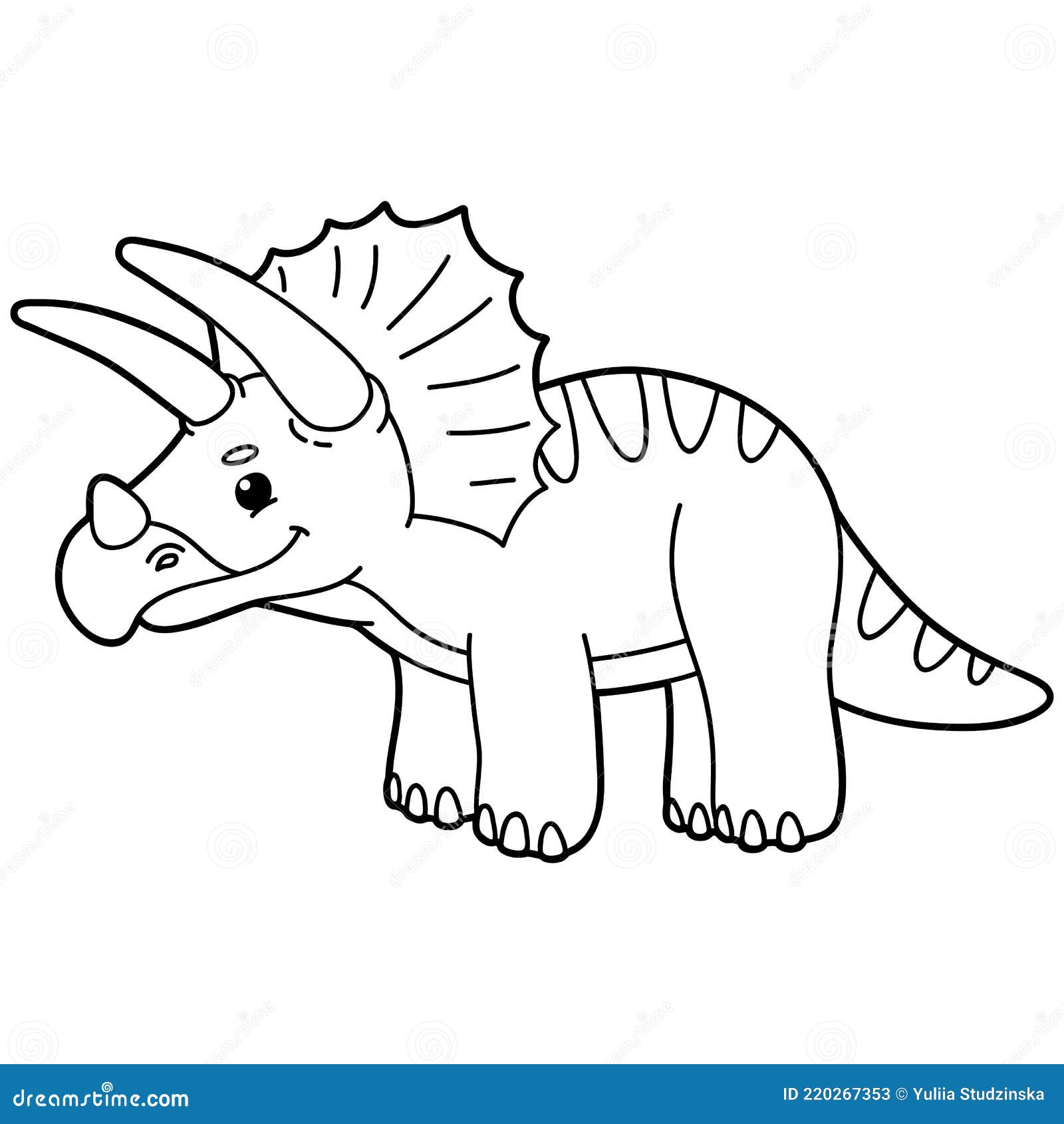 Vetores e ilustrações de Dinossauro triceratops para download gratuito