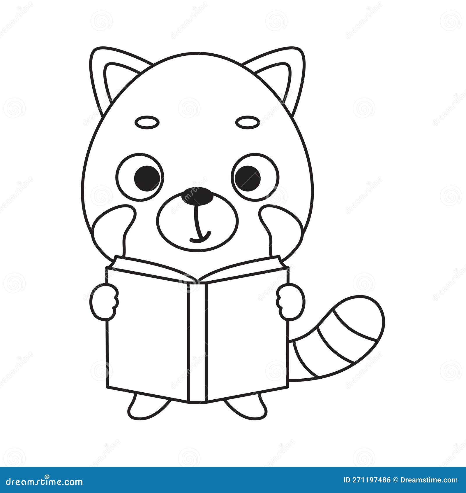 Livro colorido panda realista para imprimir e online