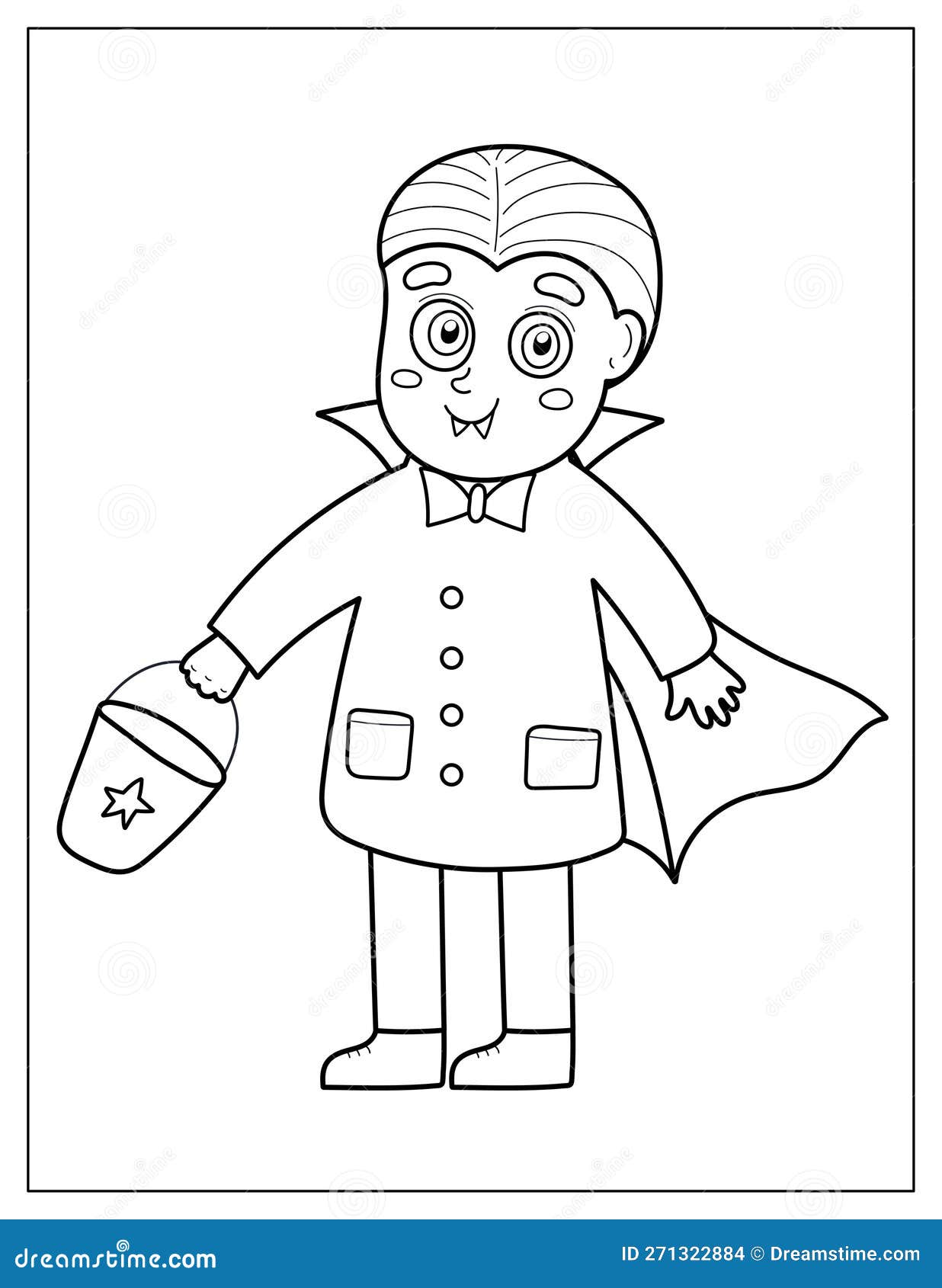 Desenho de Garoto Vampiro para colorir  Desenhos para colorir e imprimir  gratis