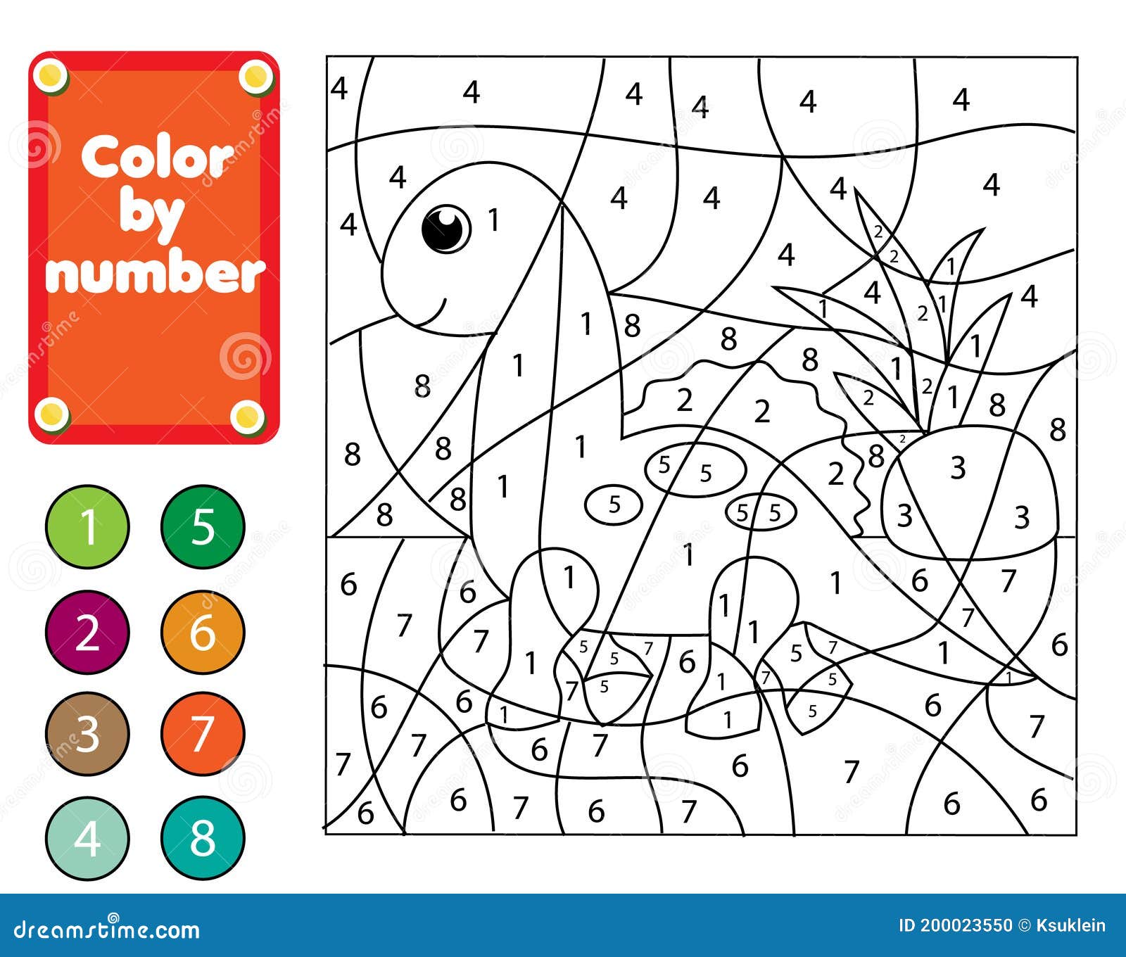 Página De Coloreado Para Niños Juego Infantil Educativo Color Por Números Caricatura Dinosaurio Ilustración del Vector - Ilustración de rompecabezas, colores: 200023550 Página De Coloreado Para Niños Juego Infantil Educativo Color Por Números Caricatura Dinosaurio Ilustración del Vector - Ilustración de rompecabezas, colores: 200023550