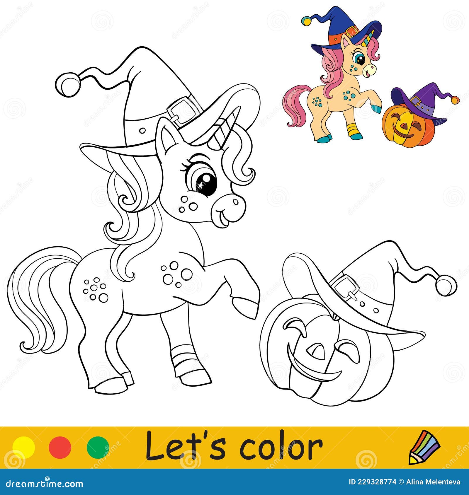 Página De Libros De Coloración De Brujas Lindo Unicornio Halloween Ilustración del Vector - Ilustración de bebé, negro: 229328774 Página De Libros De Coloración De Brujas Lindo Unicornio Halloween Ilustración del Vector - Ilustración de bebé, negro: 229328774