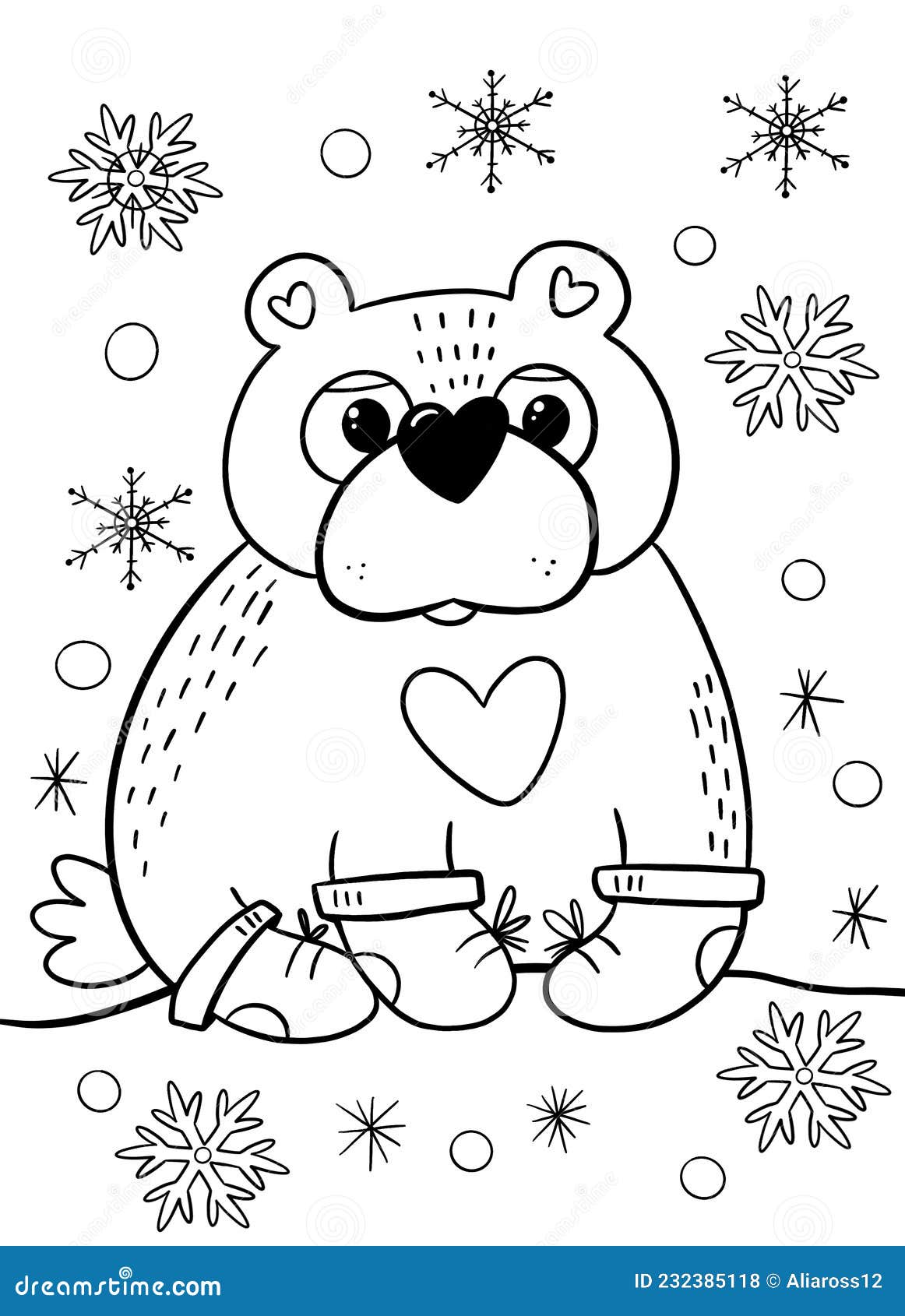 Páginas para colorir de Natal Kawaii folhas imprimíveis grátis para crianças