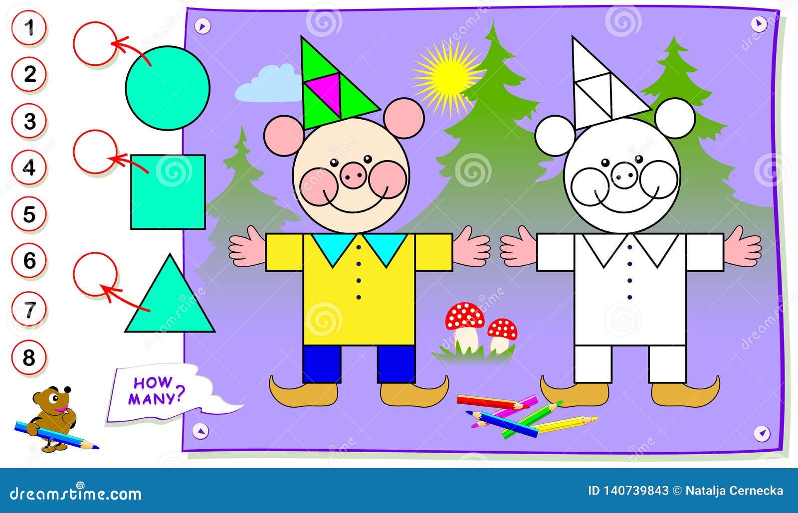 Página Educativa Imprimible Para Los Niños ¿Cuánto Cada Las Figuras Geométricas Pueden Usted Encontrar? Cuente La Cantidad, Pinte Ilustración del Vector - Ilustración de retroceder, forma: 140739843 Página Educativa Imprimible Para Los Niños ¿Cuánto Cada Las Figuras Geométricas Pueden Usted Encontrar? Cuente La Cantidad, Pinte Ilustración del Vector - Ilustración de retroceder, forma: 140739843