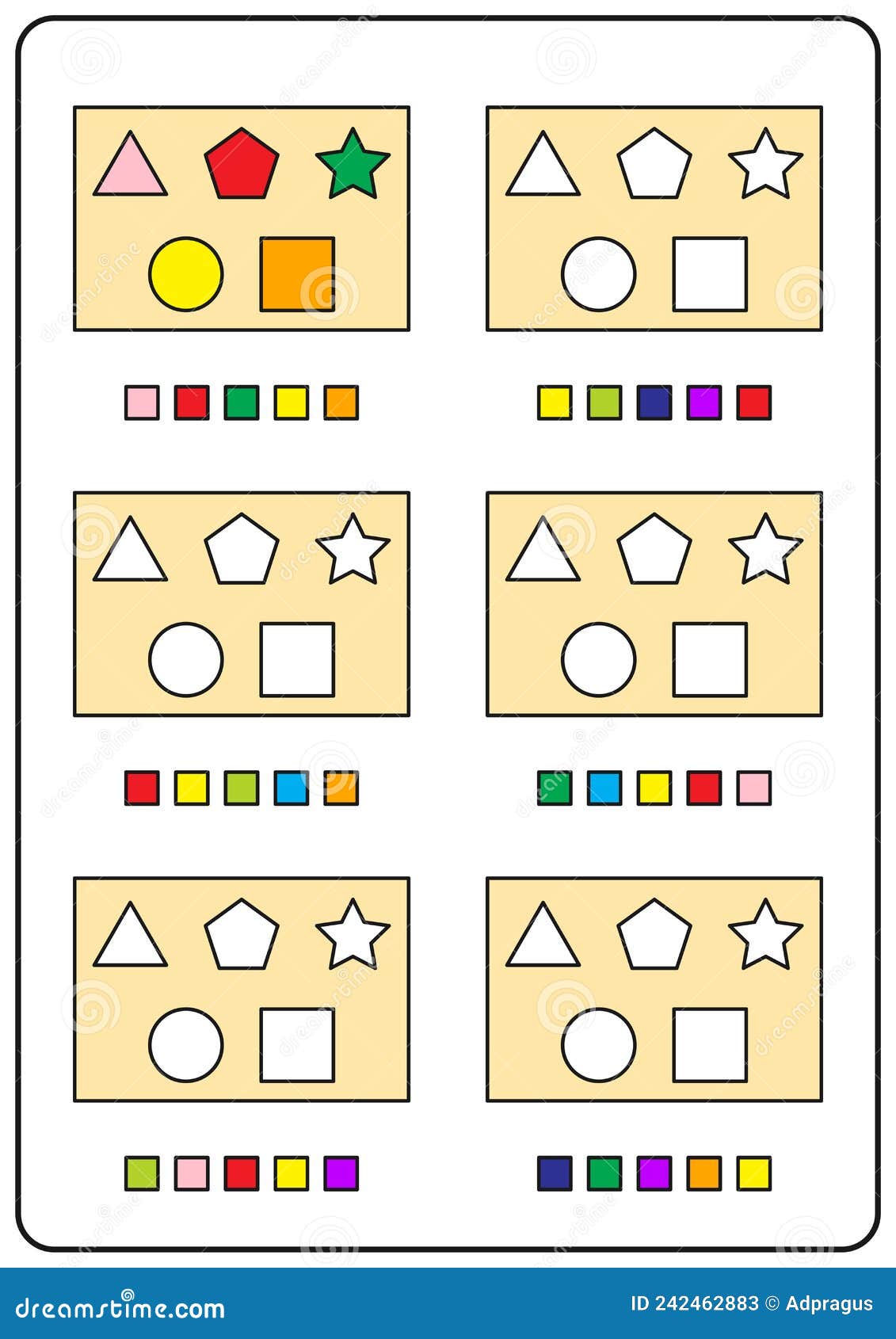 Desenhos Educativos Para Crianças, Aprenda Cores