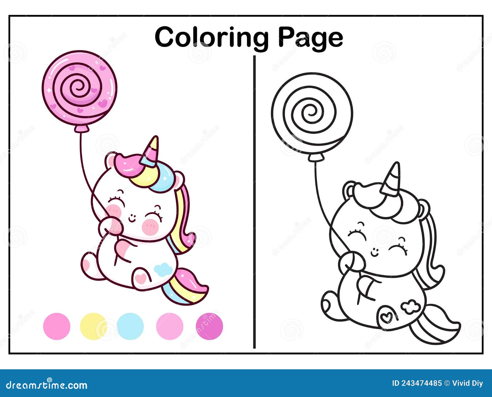 Baixar Vetor De Desenhos De Livros Para Colorir De Doces Kawaii