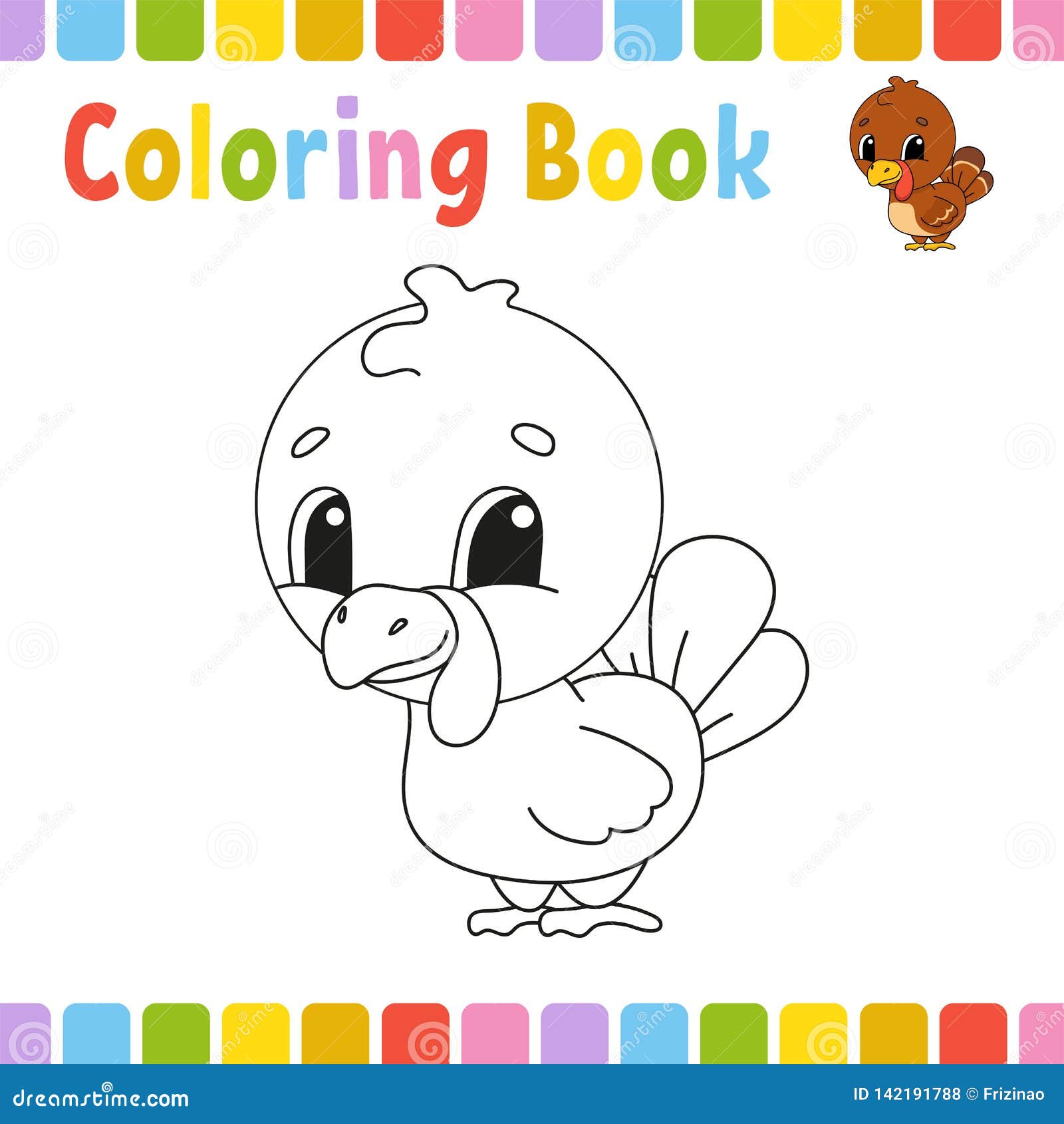 Colorir por jogo de números. ilustração em vetor de jogo de colorir com  pinguim de desenho animado para livro de colorir infantil