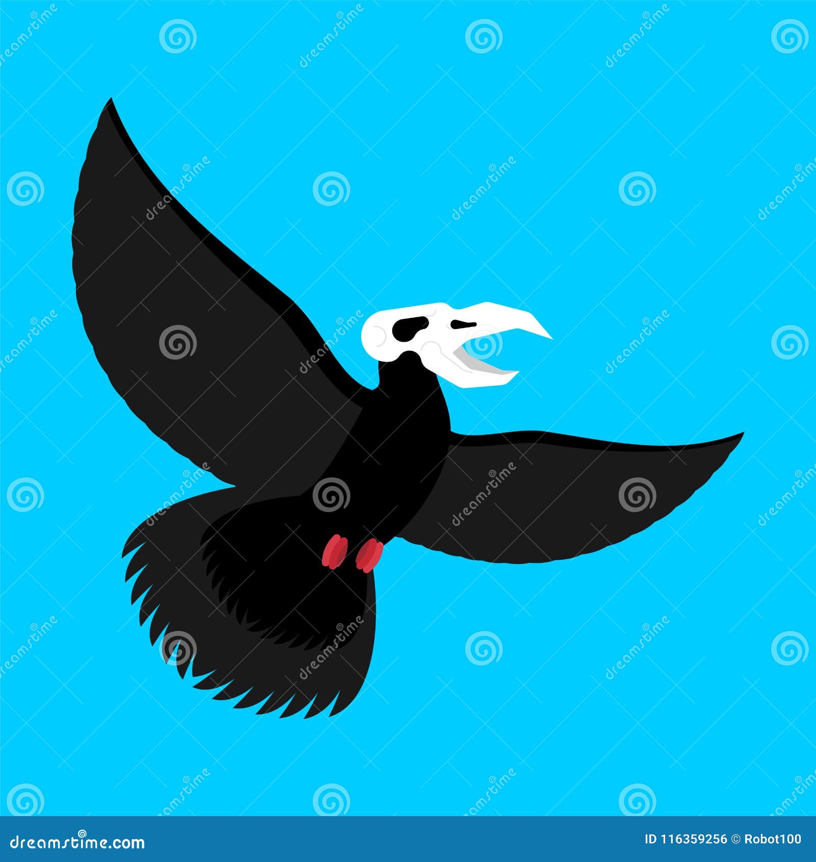 Pájaro Negro Con El Cráneo Cuervo De La Muerte Ilustración Del Vector Ilustración del Vector - Ilustración de huesos, cubo: 116359256 Pájaro Negro Con El Cráneo Cuervo De La Muerte Ilustración Del Vector Ilustración del Vector - Ilustración de huesos, cubo: 116359256