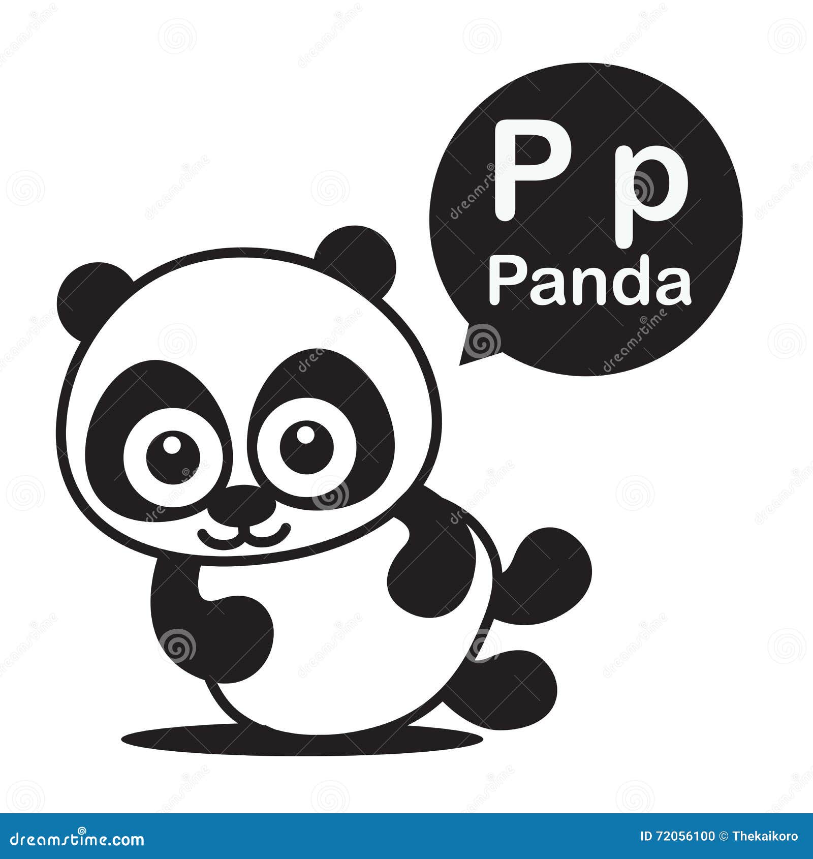 pandas coloring pages cartoon - photo #33