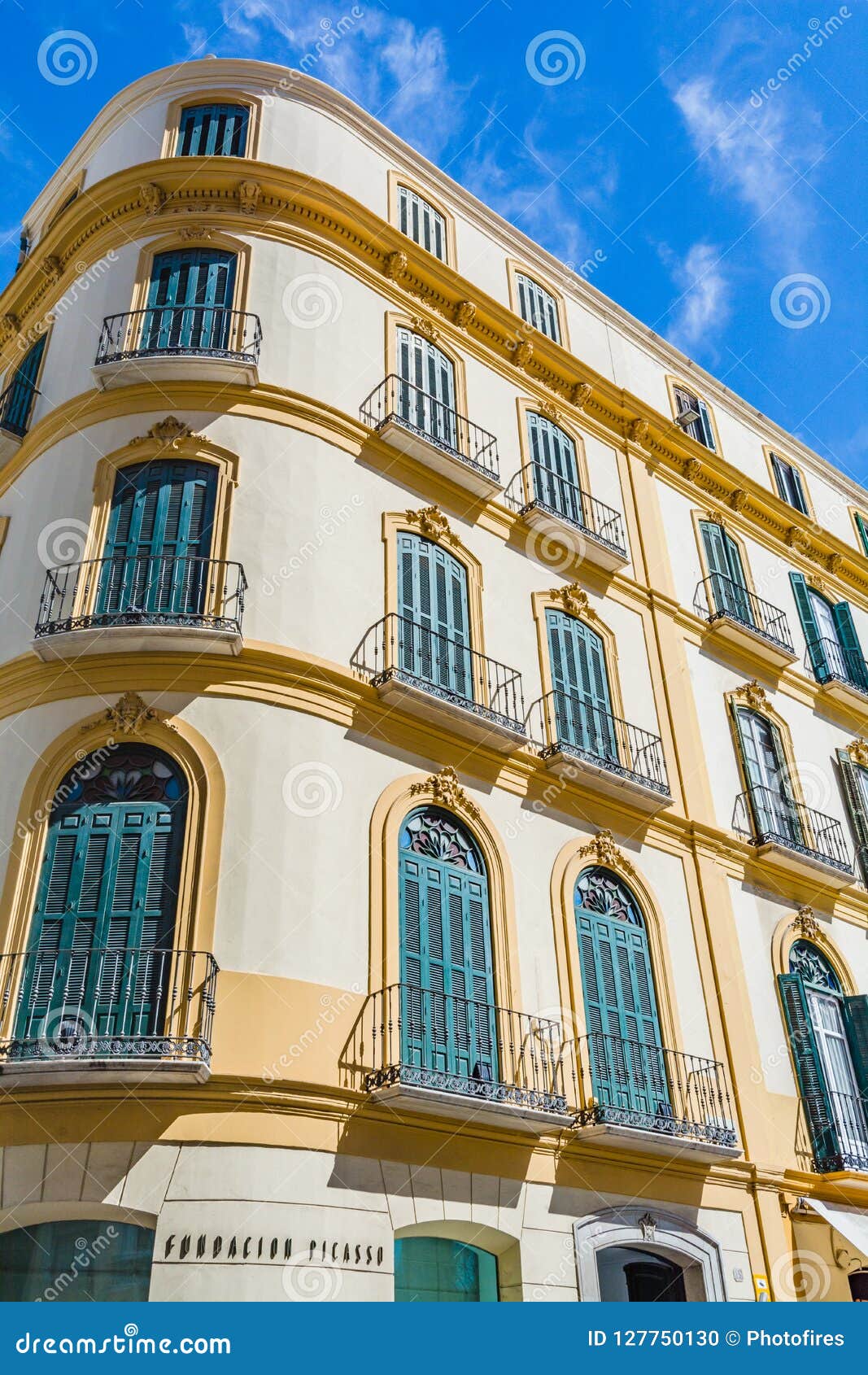 Pablo Picasso S House Museum In Malaga Spain Editorial Image Image Of City South