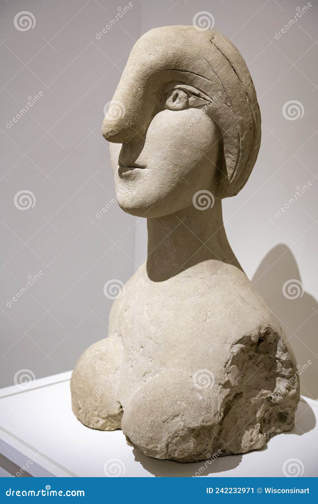 Pablo Picasso Statue, Art Work Editorial Photo - Image of europe