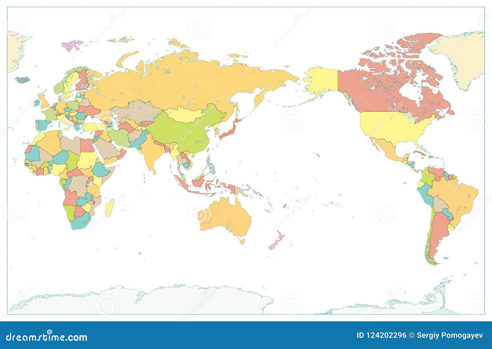 Colored World Map No Text Stock Illustrations 28 Colored World Map No Text Stock Illustrations Vectors Clipart Dreamstime