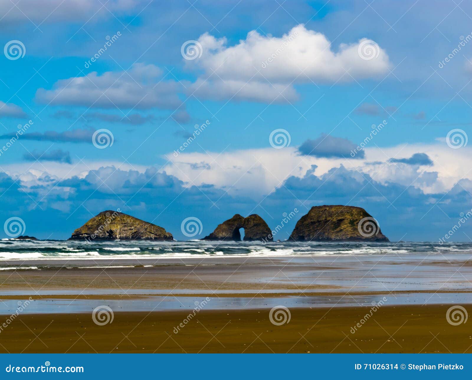 pacific coast landscape tillamook county oregon us