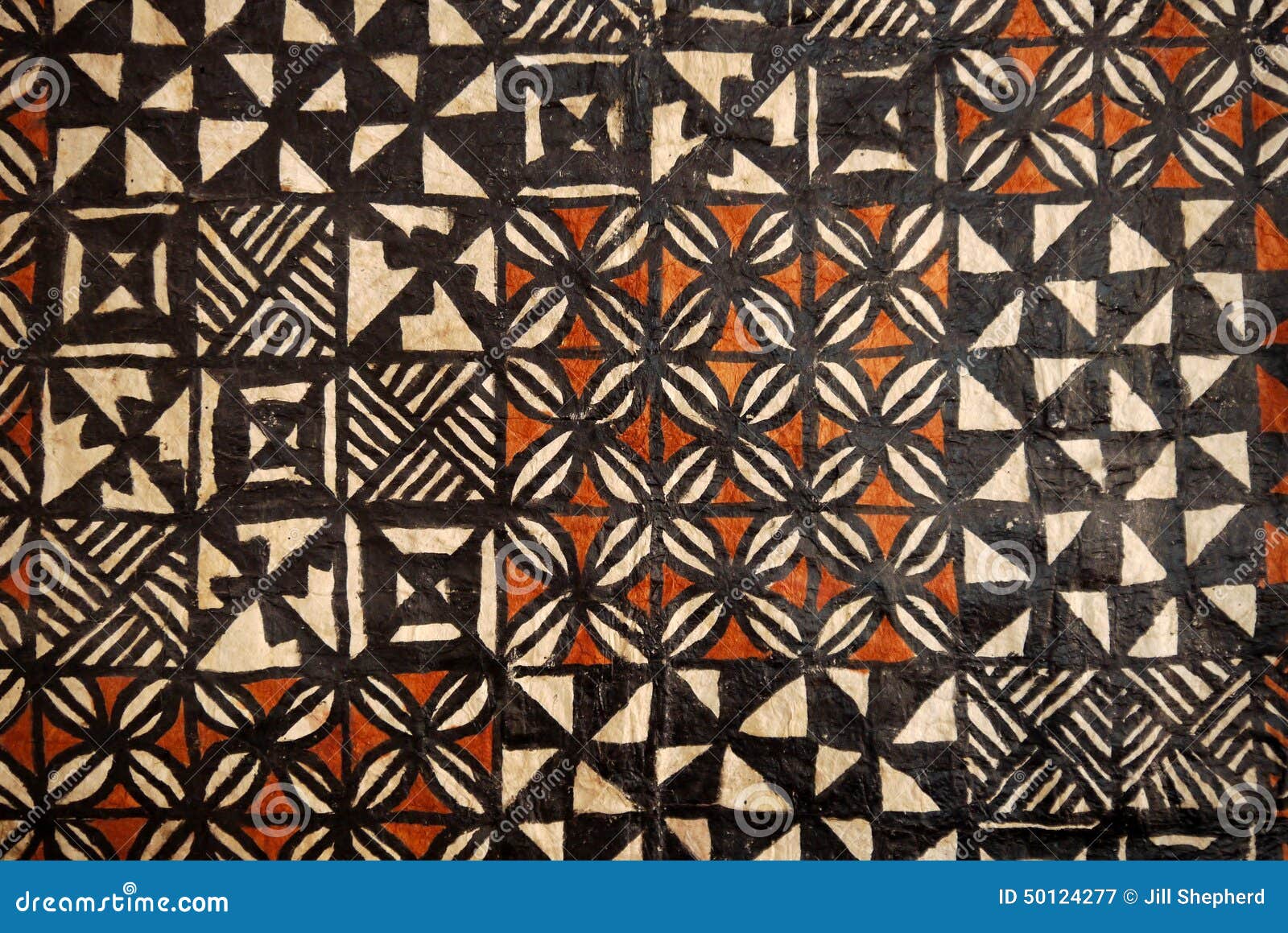 pacific islands: tapa cloth geometric s