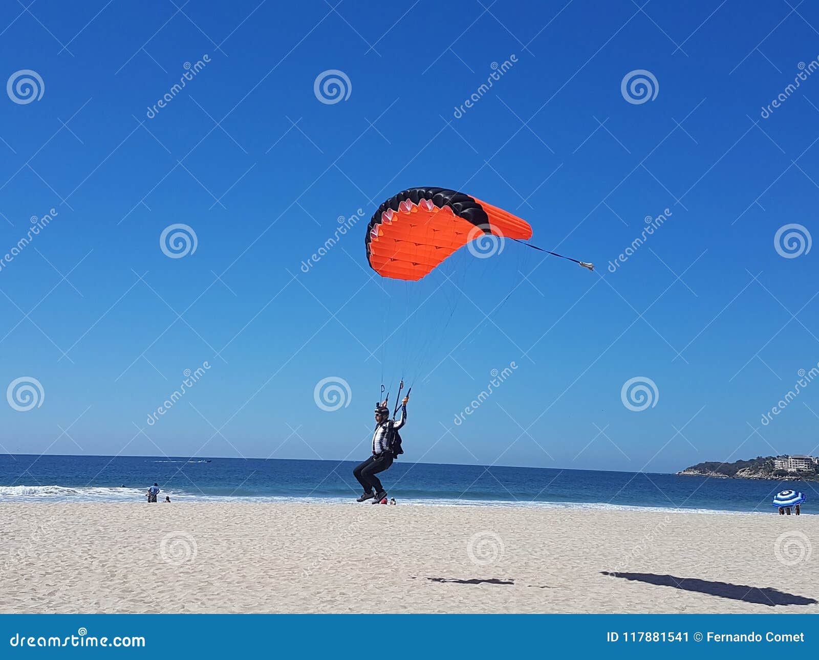 Paratroopers Landing on the Beach Editorial Photo Image of scenic