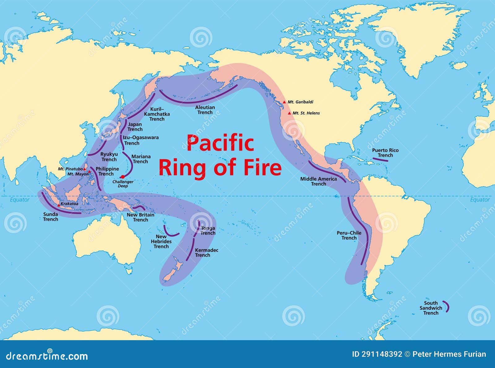 Why there's a ring of natural disasters around the Pacific | The Ring of  Fire – a stretch of 100s of volcanoes spanning 40,000 kilometers in the  Pacific – has seen four