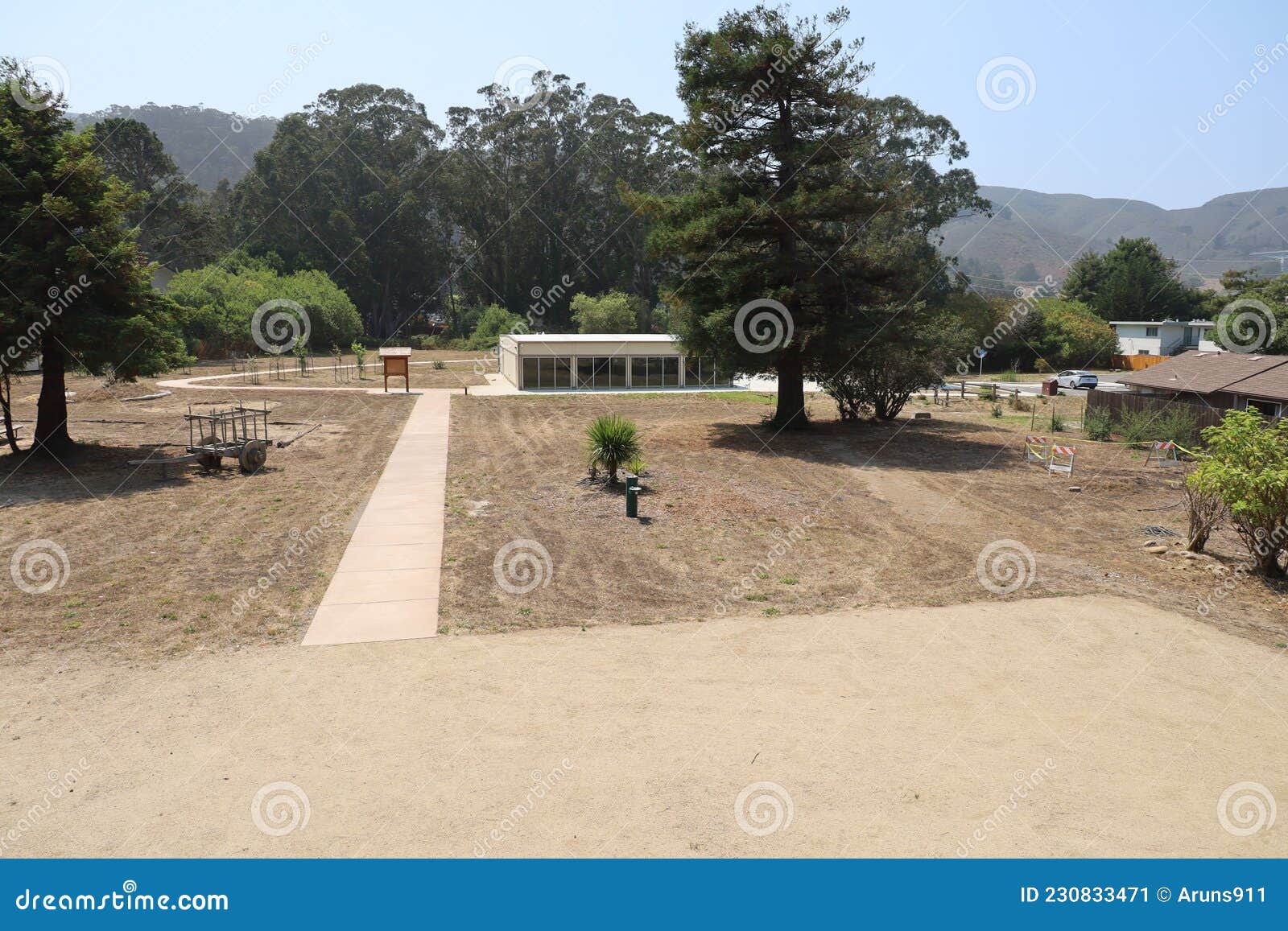 Historic Adobe Sanchez House in Pacifica California Editorial Photo