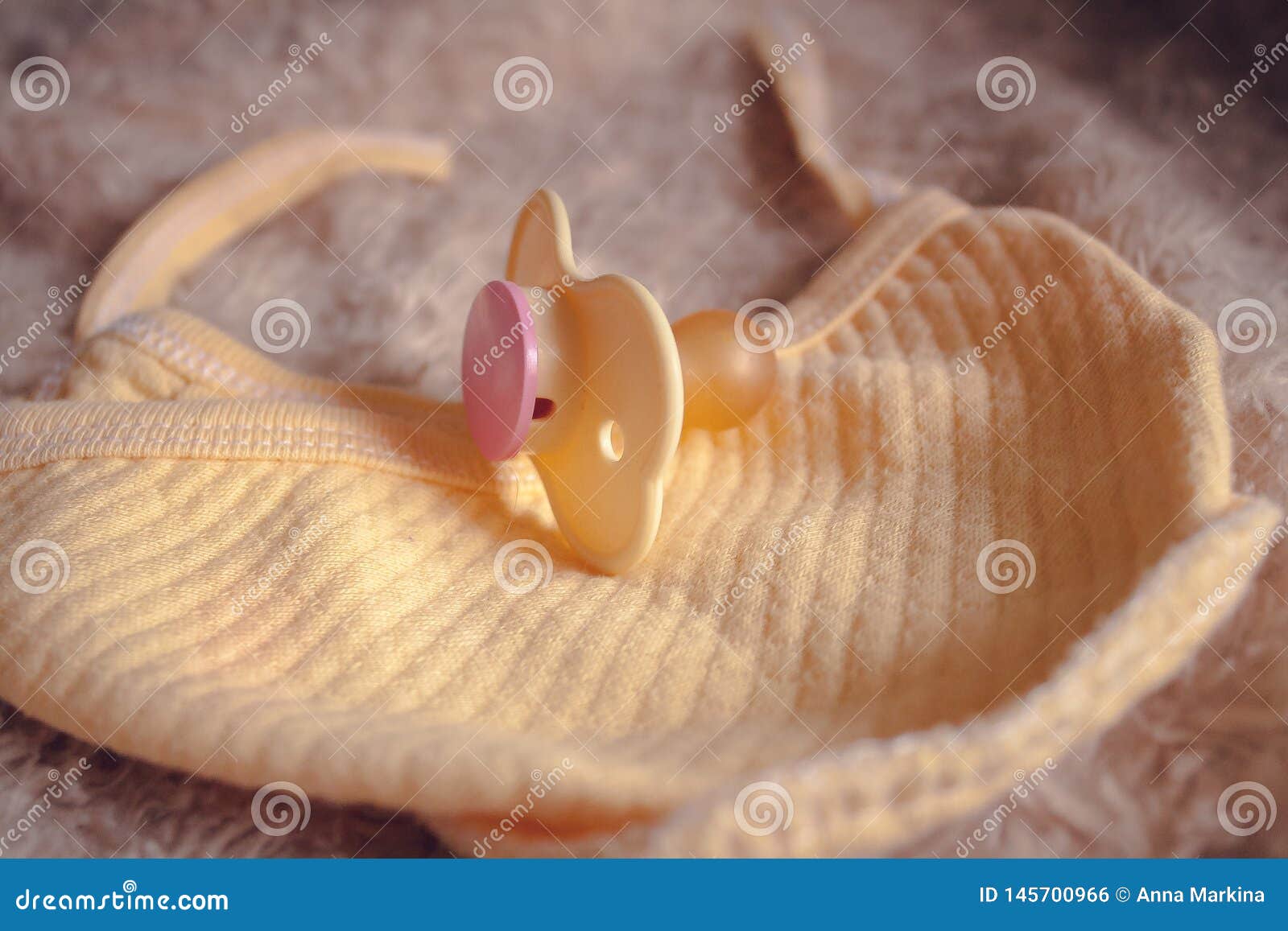 Pacifier for the baby stock photo. Image of plastic 145700966