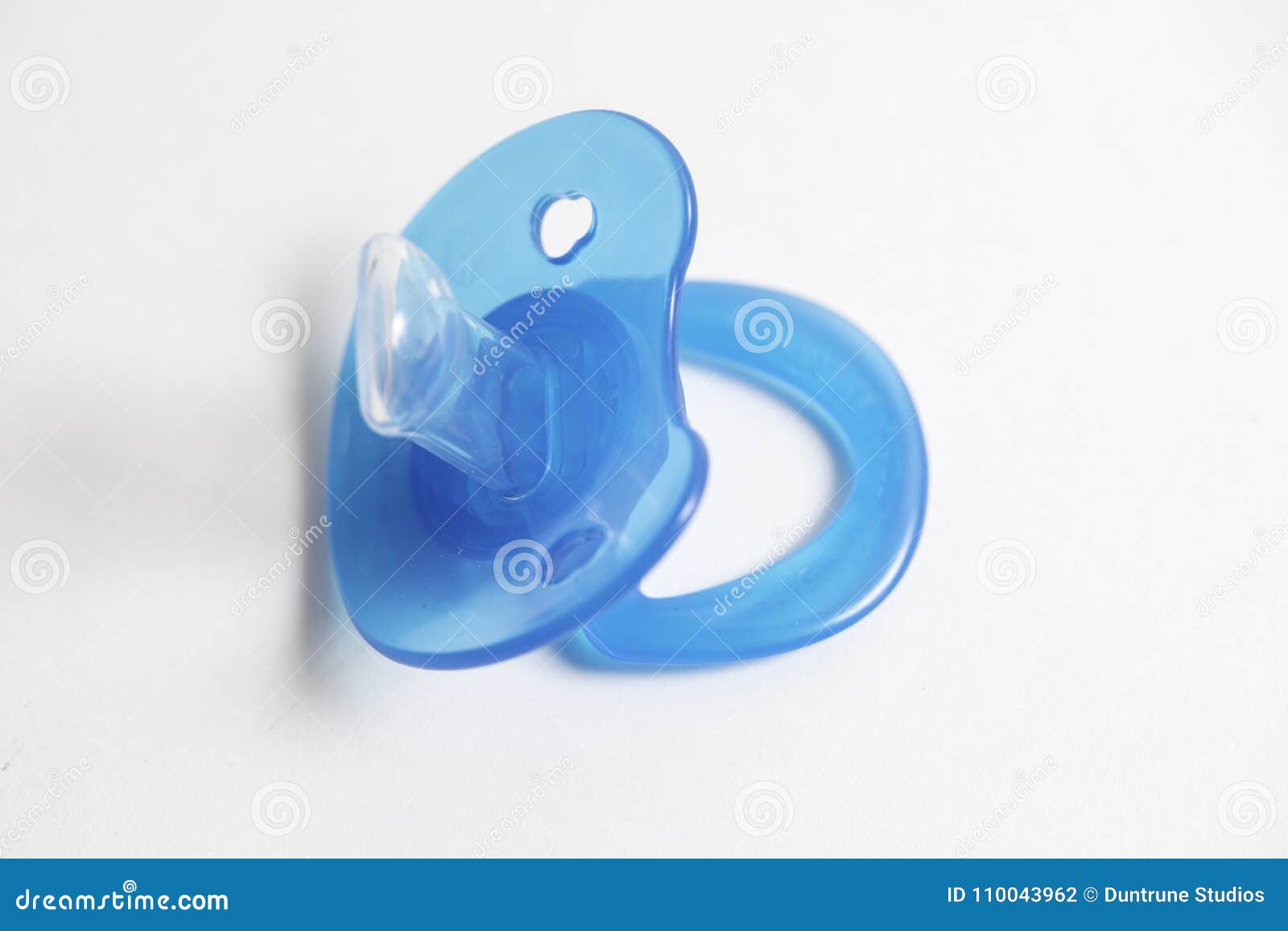 Pacifier Blue stock photo. Image of mother, child, pacify - 110043962