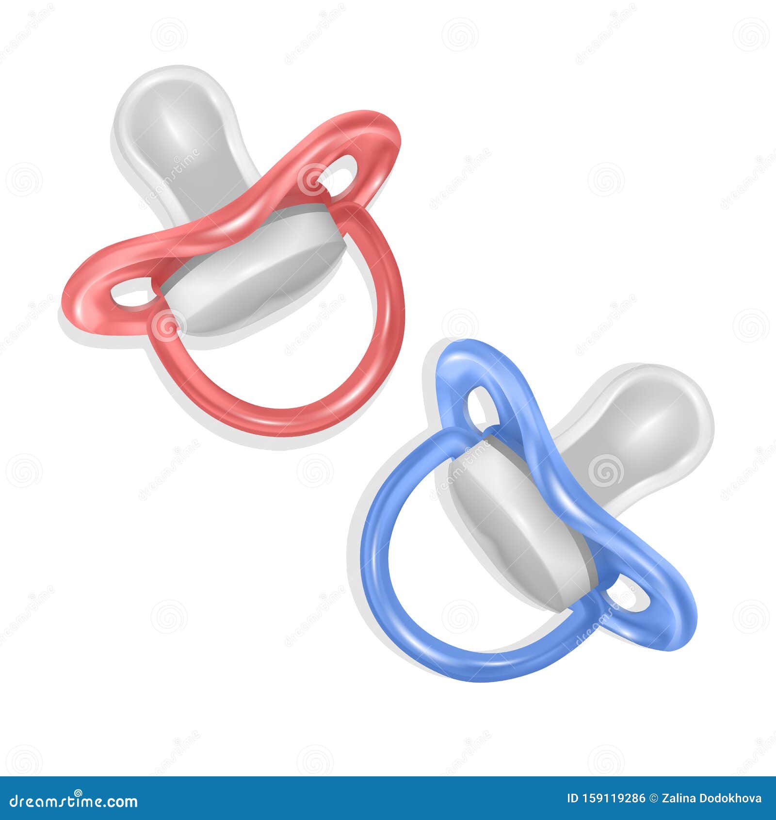 realistic pacifier