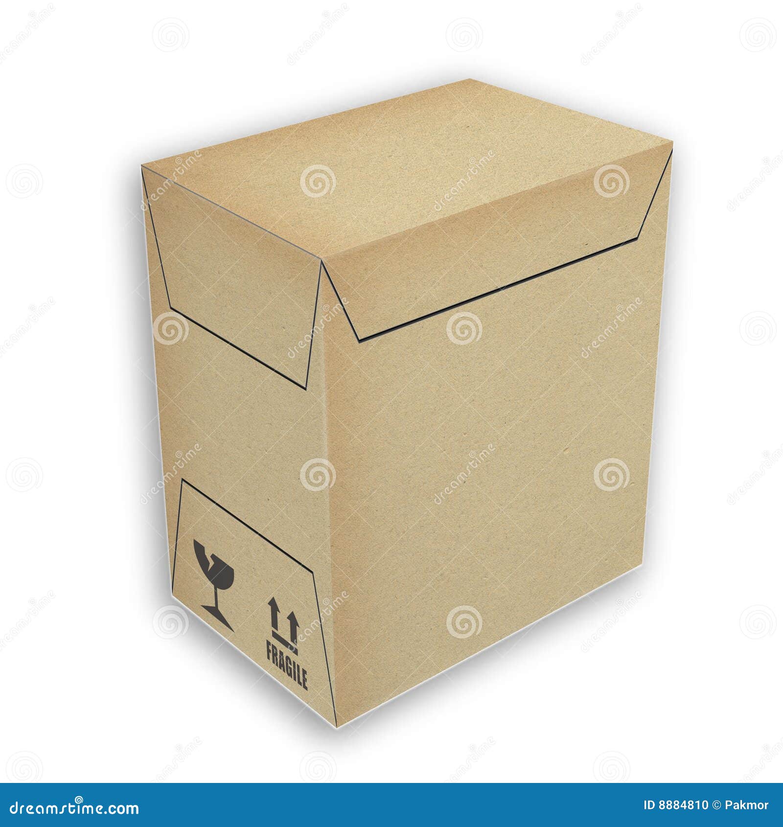 Pack Master Box for Automatic Packaging Stock Illustration ...