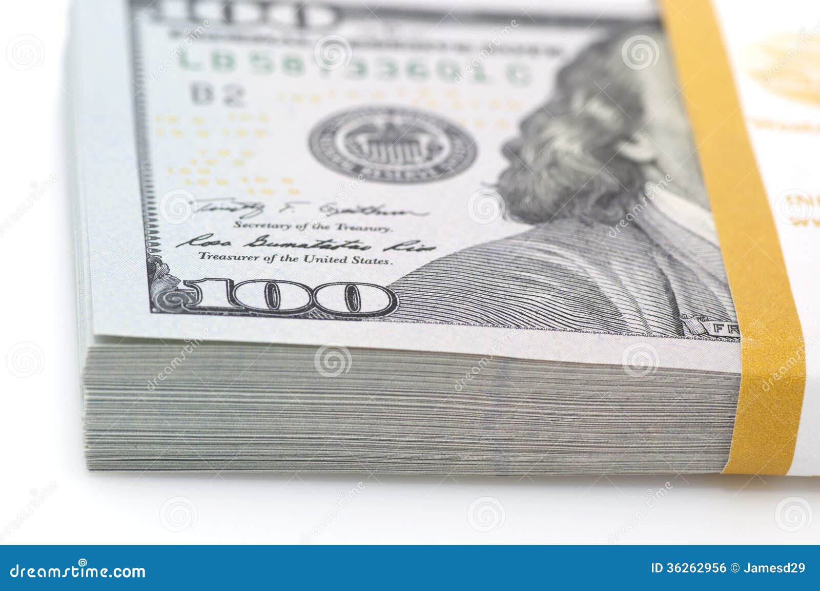 Pack Of Money Royalty Free Stock Image - Image: 36262956