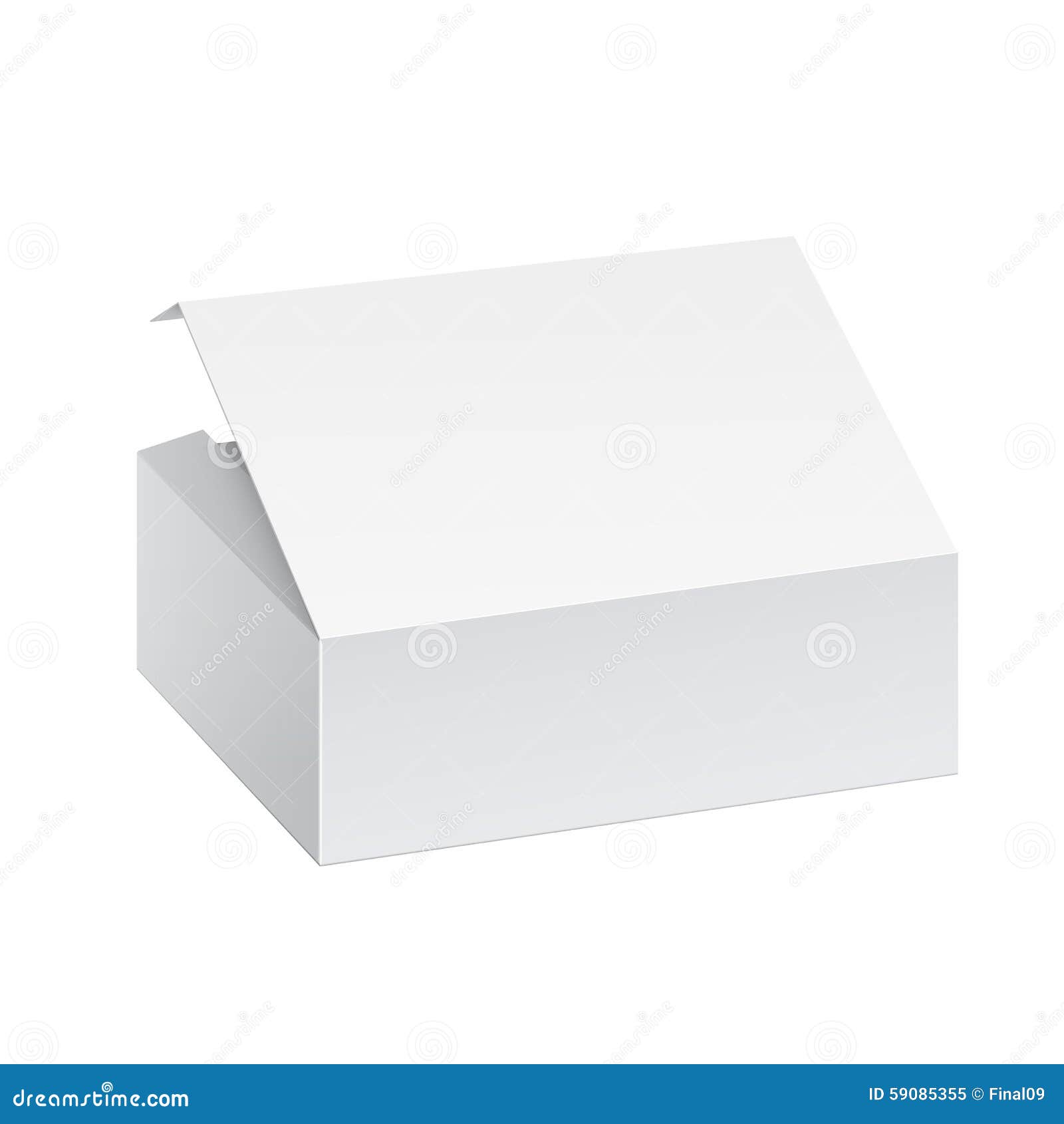 Package Box. for Electronic Device. Vector Stock Vector Illustration