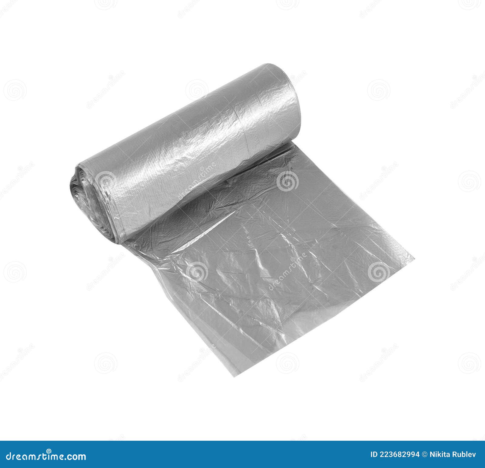 Package for Garbage Plastic Bag Roll Stock Photo Image of package, recycle 223682994