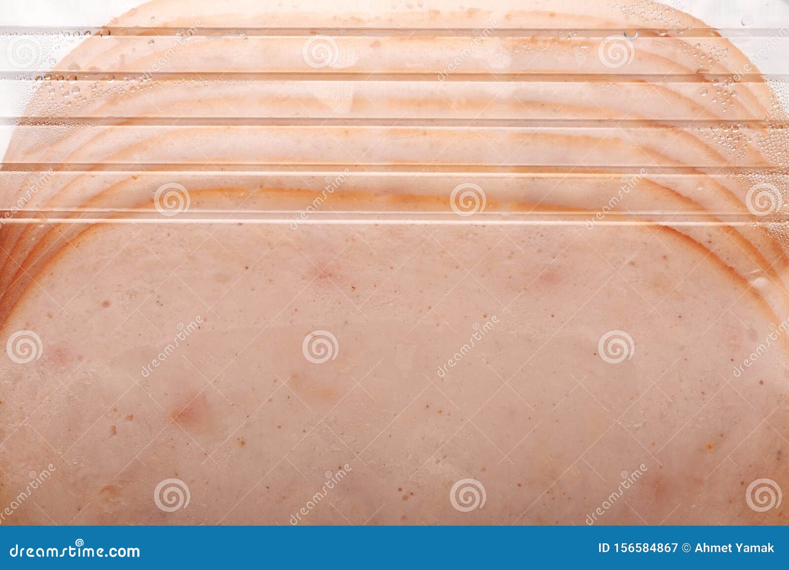 Package of Smoked Slices Ham Stock Image Image of snack, chopped