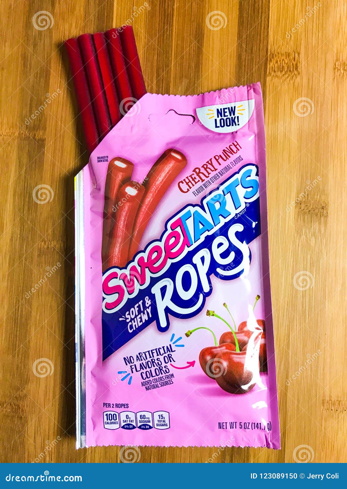 Package of Sweetarts Cherry Ropes Candy Editorial Image Image of