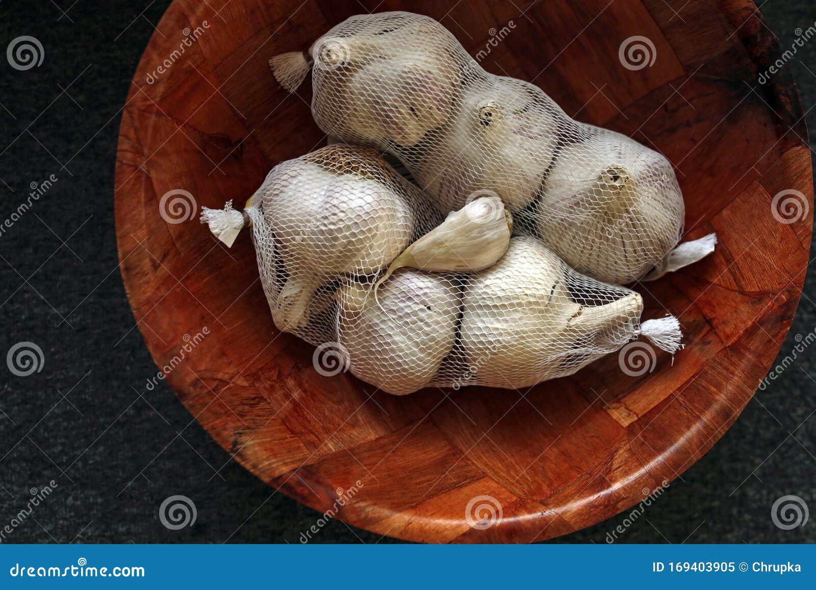 Packaged garlic stock image. Image of diet, fresh, lunch 169403905