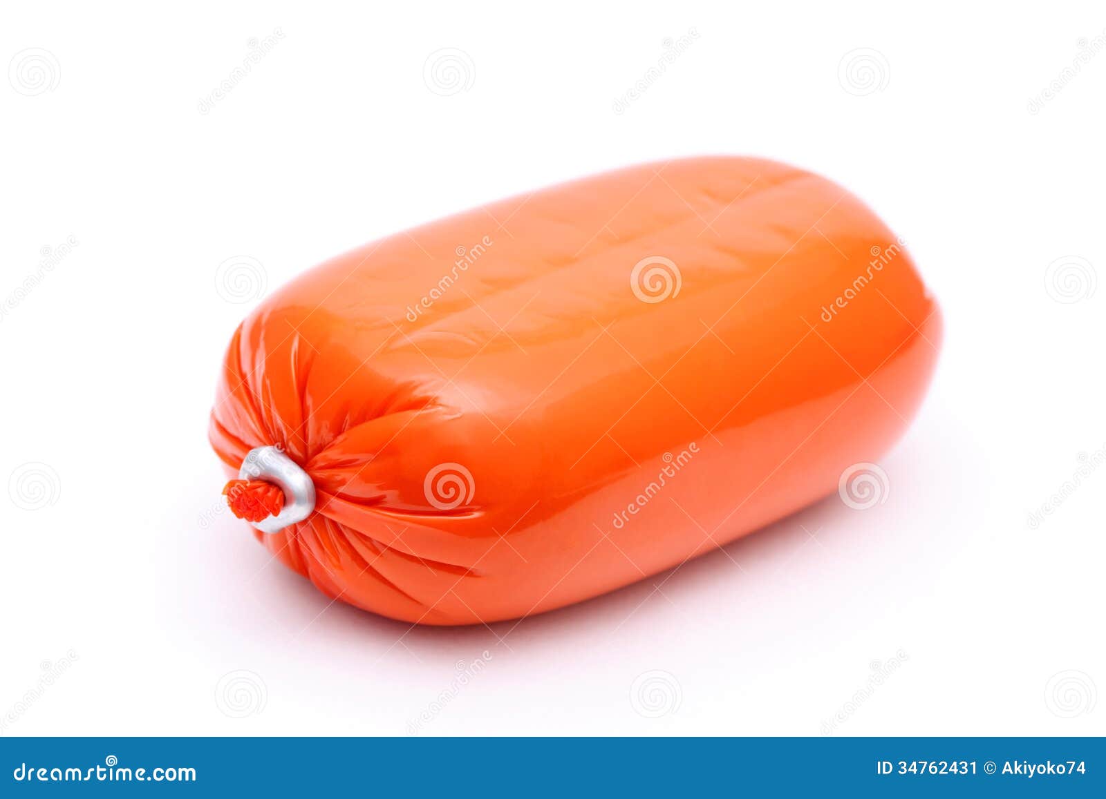 Packaged sausage stock image. Image of product, plastic 34762431
