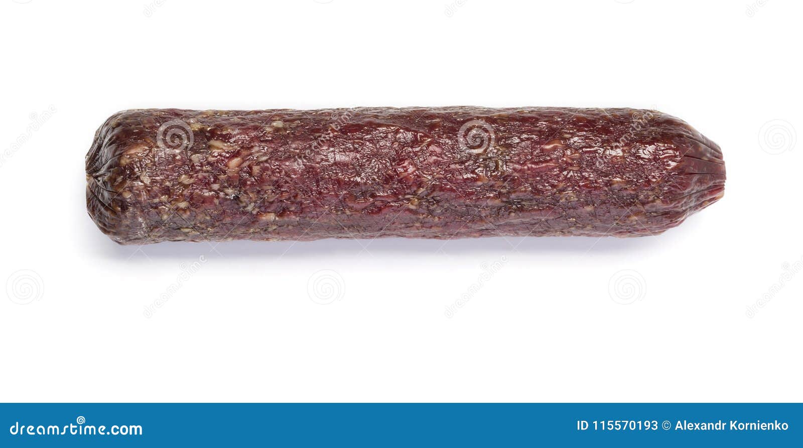 Packaged Sausage on a White Stock Image Image of packaging, envelope