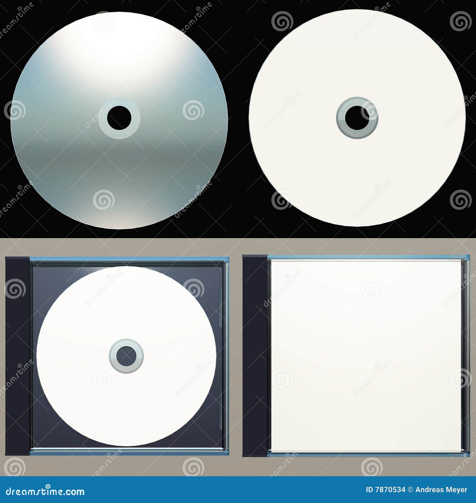 Packaging DesignCd and Cd Case Stock Illustration Illustration of