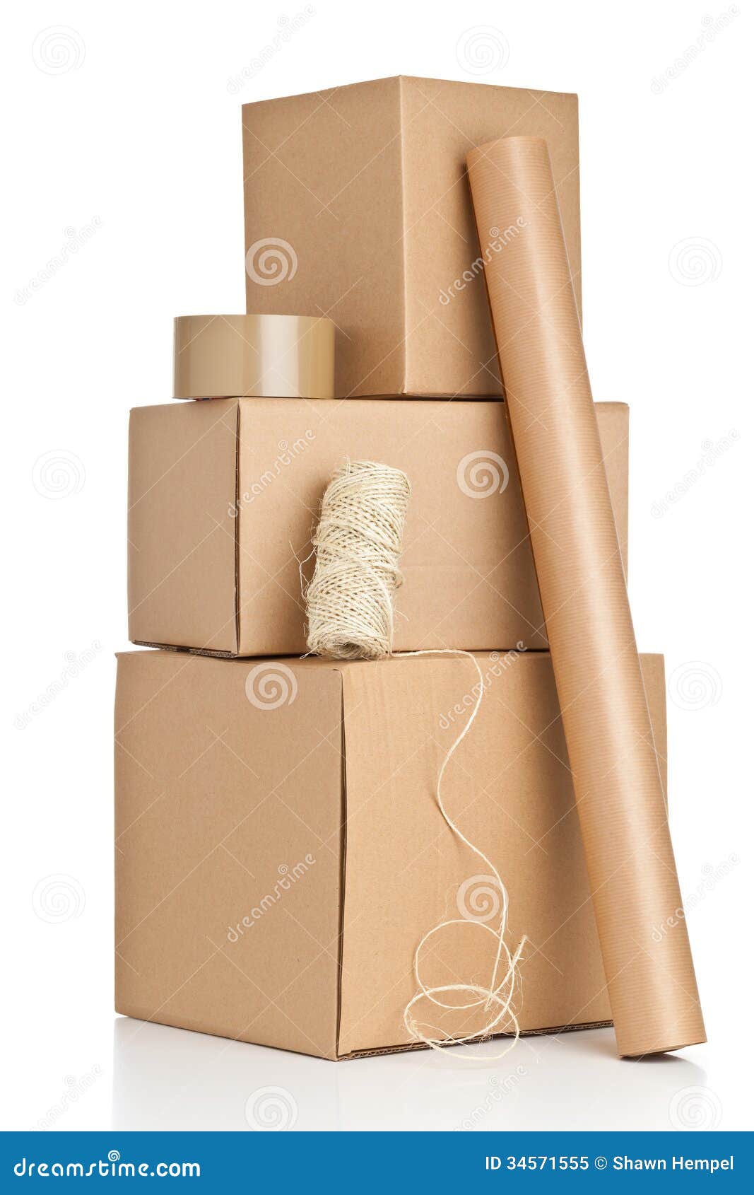 Download Packaging materials stock image. Image of deliver, parcel ...