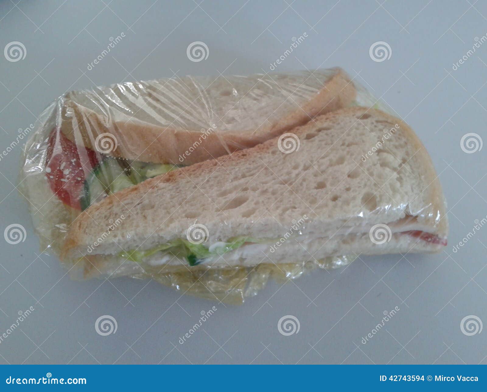 Packed sandwich stock photo. Image of food, recipe, foil 42743594