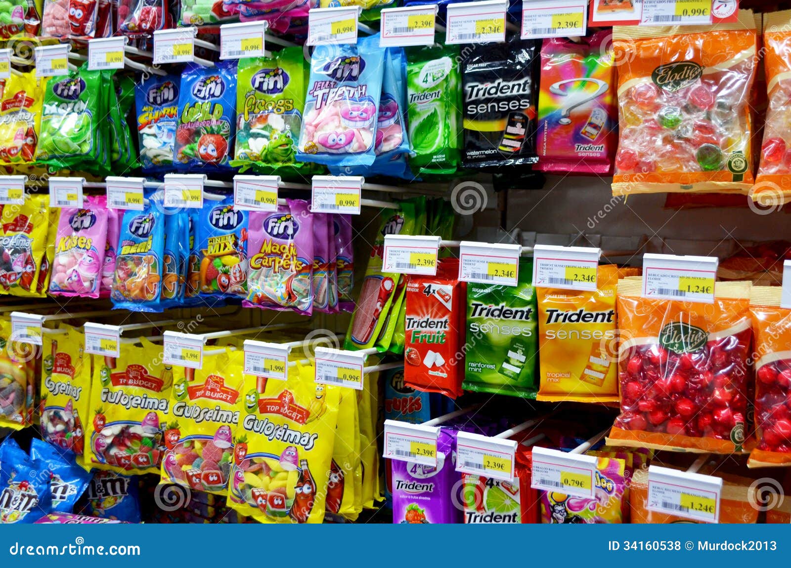 Packets Of Sweets Editorial Stock Photo - Image: 34160538