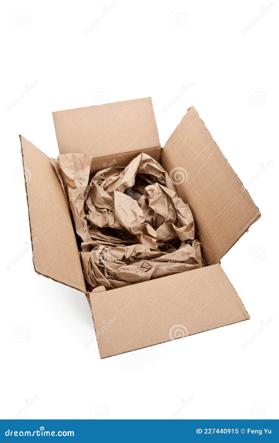 Box packing material stock image. Image of packing, brown 227440915
