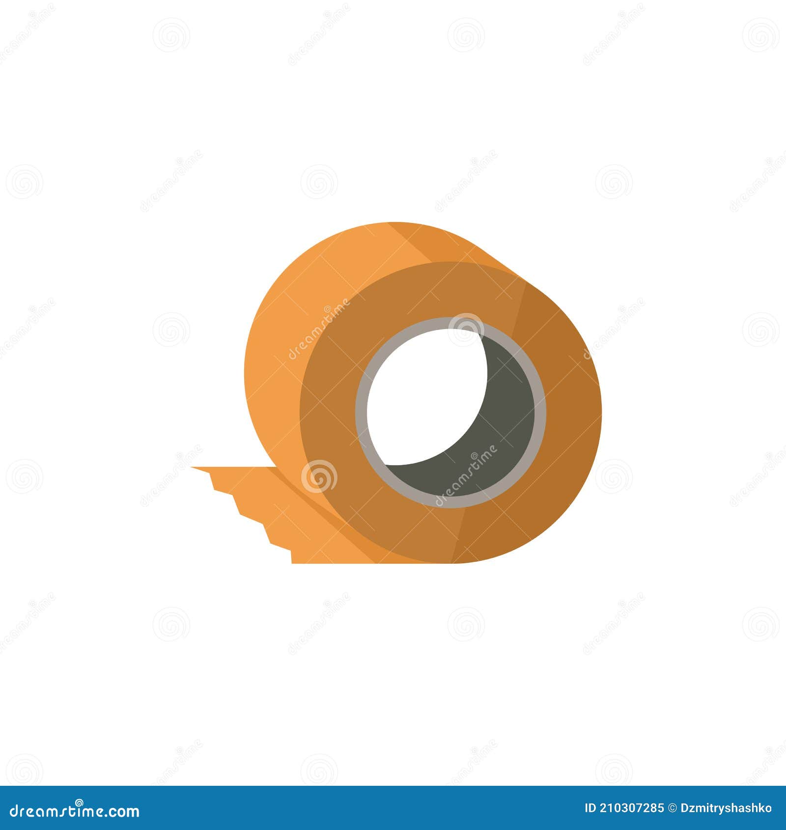 Packing Tape Icon. Clipart Image Stock Vector Illustration of