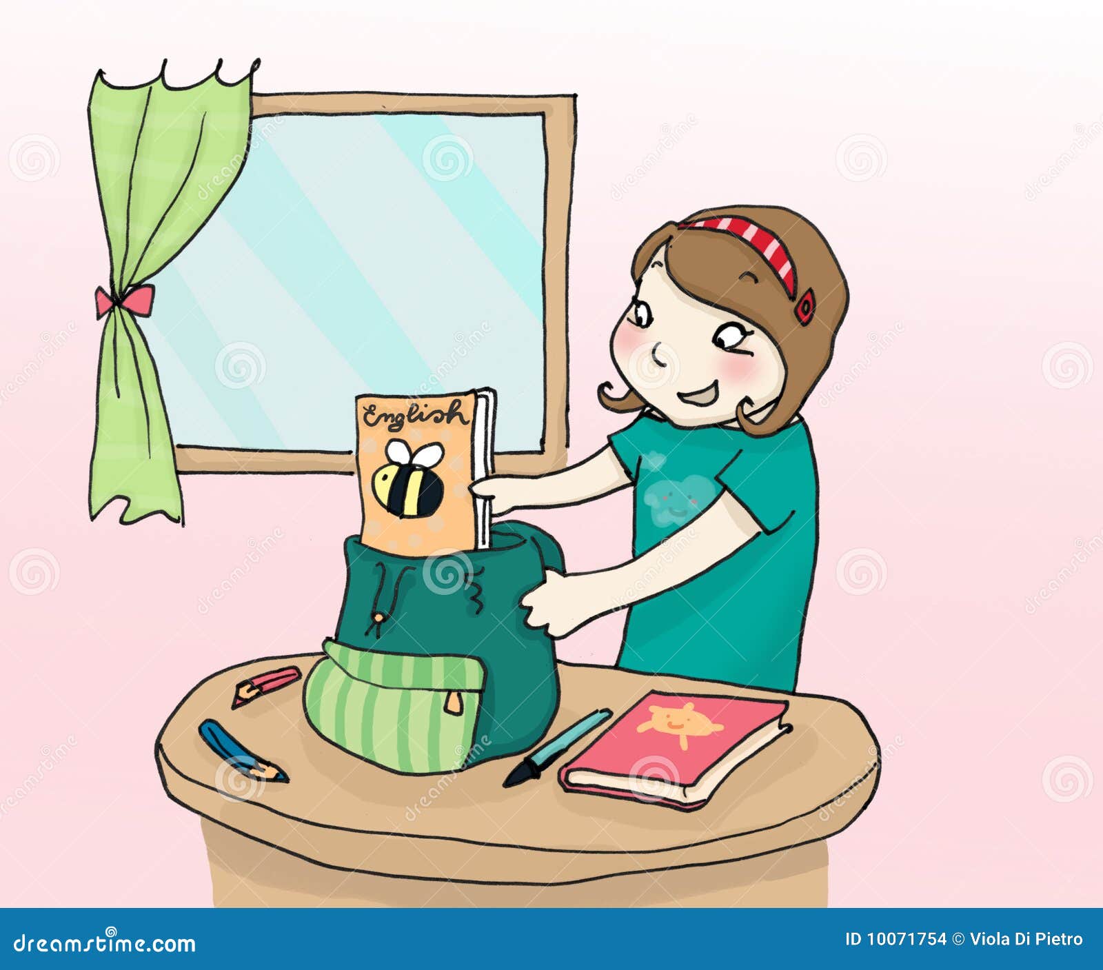 Schoolbag Stock Illustrations – 21,593 Schoolbag Stock