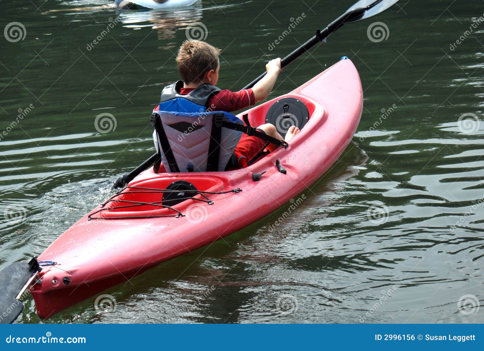 Paddle The Boat Royalty Free Stock Image - Image: 2996156