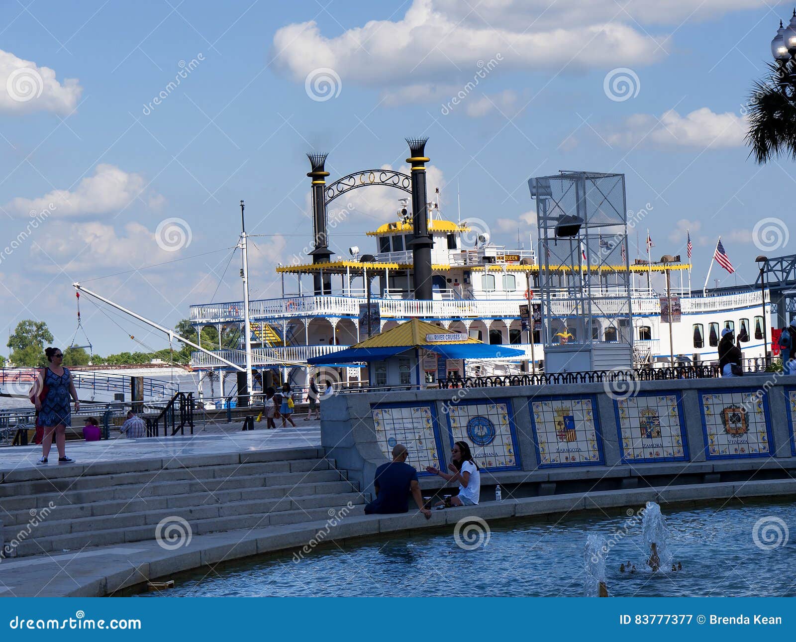 The Paddle Steamer In New Orleans Louisiana USA Editorial ...