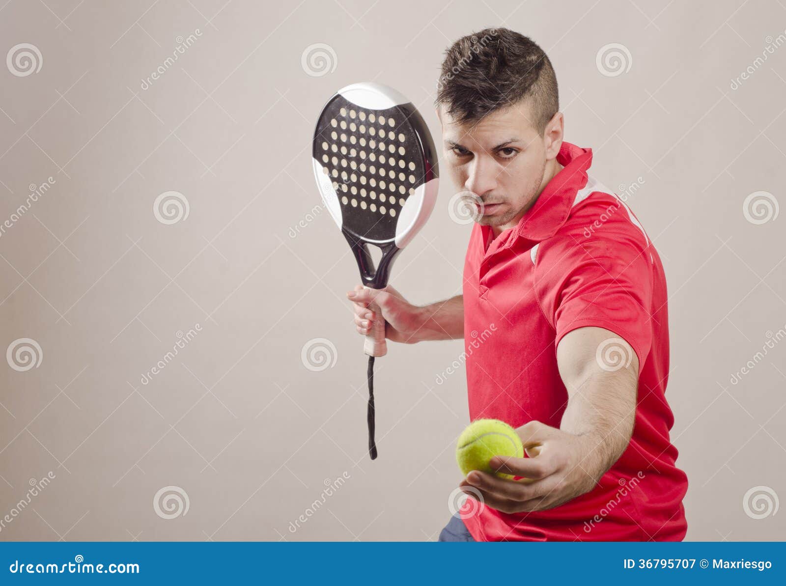 Paddle tennis player stock image. Image of adult, background 36795707