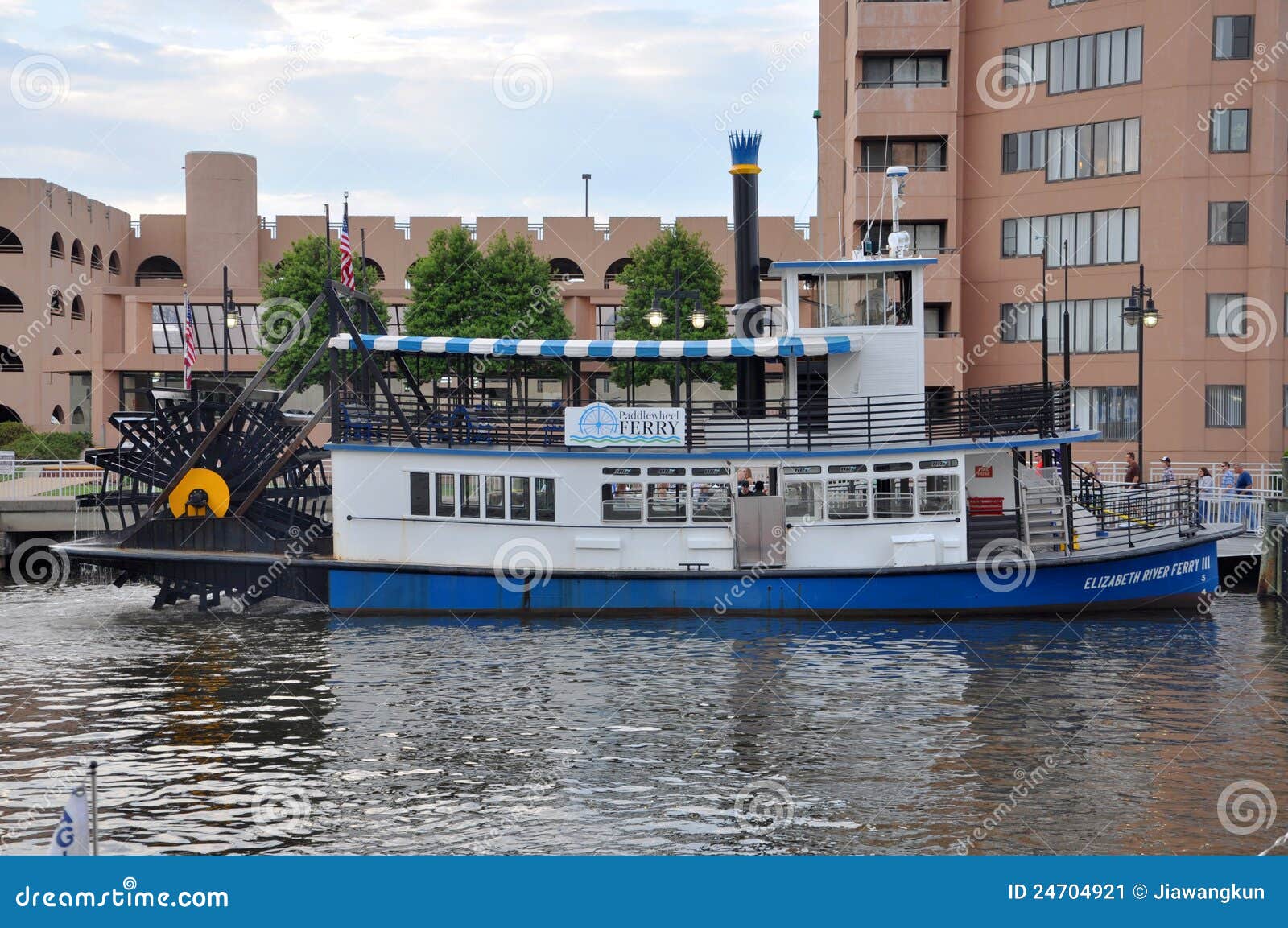 Paddle Wheel Boat in Norfolk, Virginia Editorial Photo Image of