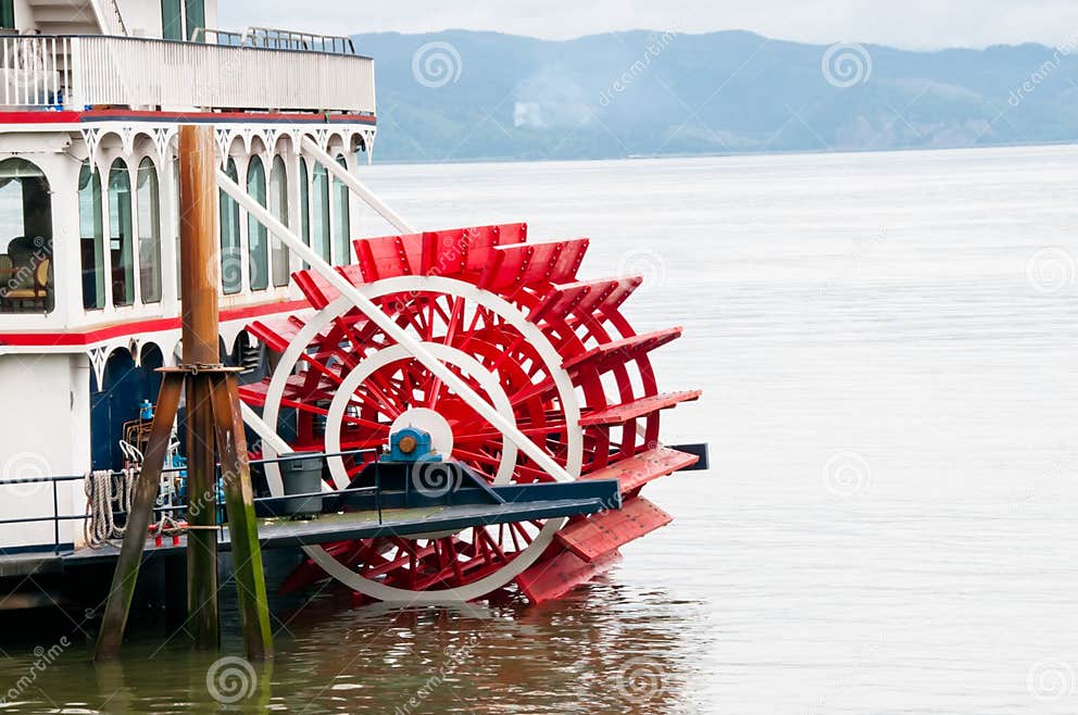 Paddlewheel Boat stock image. Image of america, mechanical 19946073