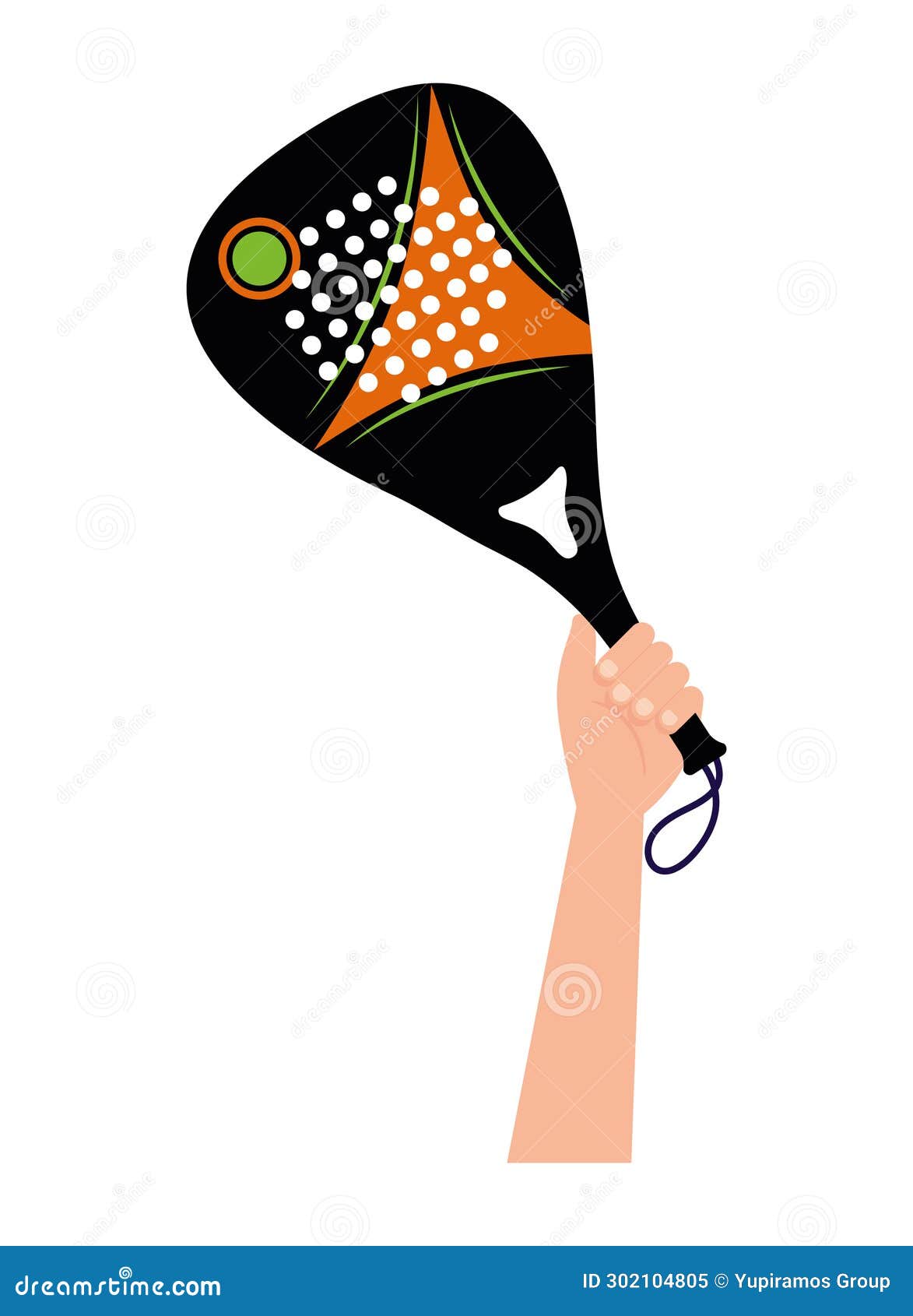 Padel tennis playing stock illustration. Illustration of sports 302104805
