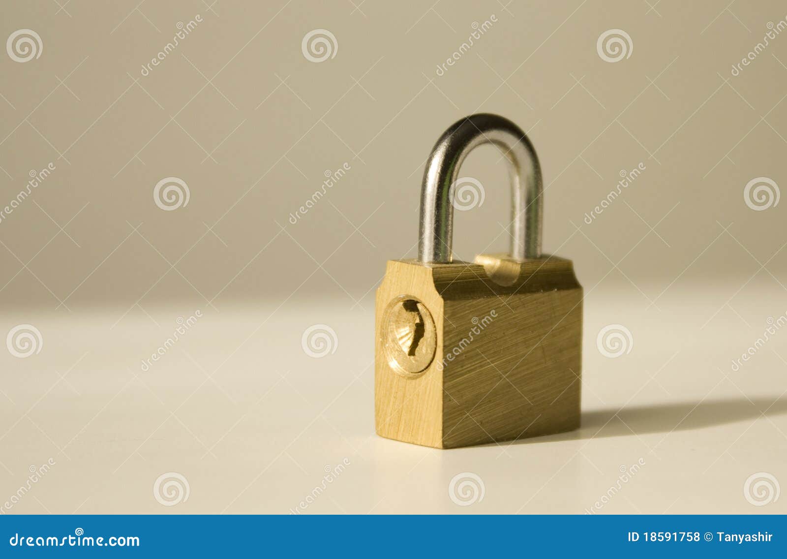 Padlock stock photo. Image of iron, metal, construction 18591758