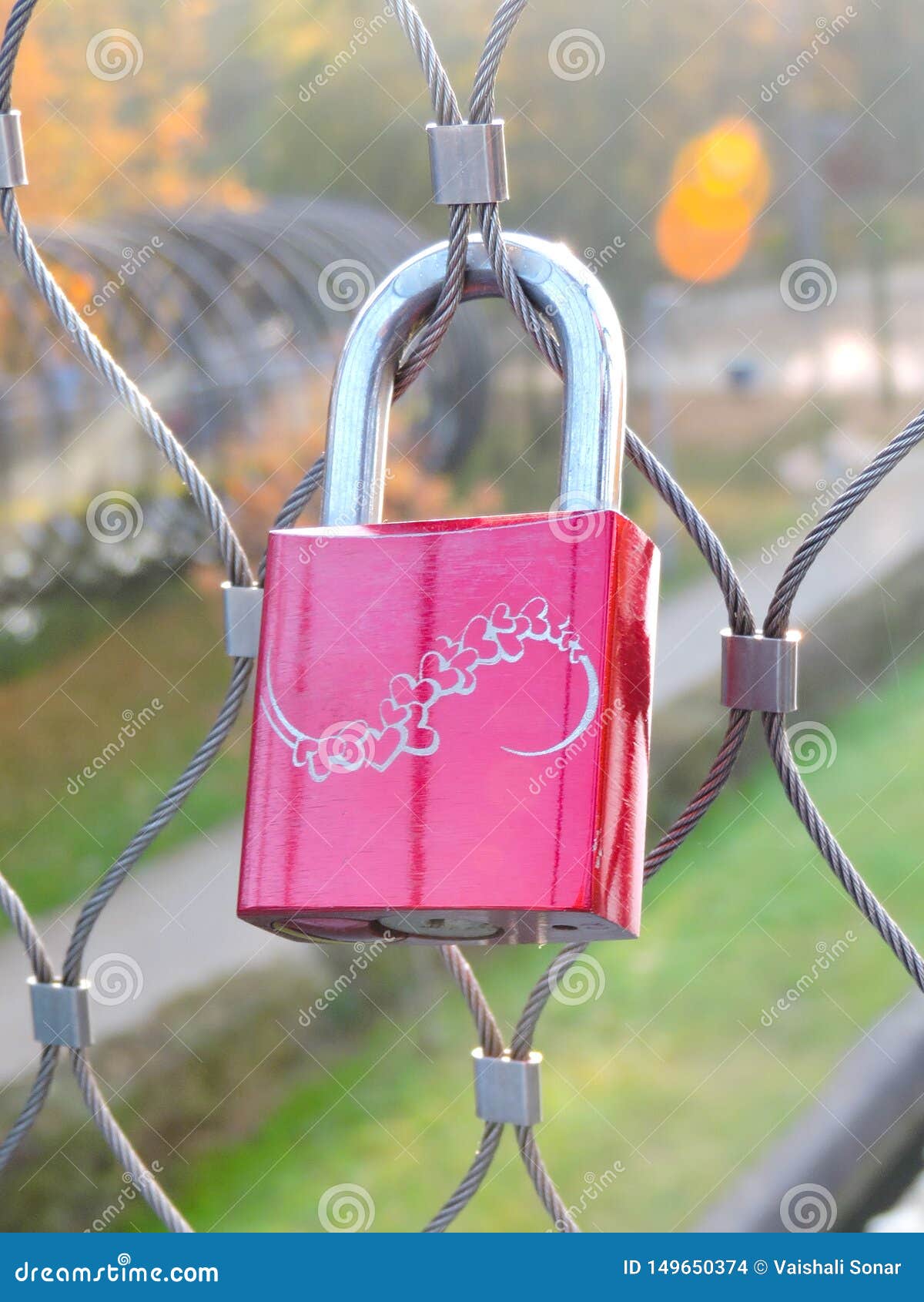 Padlock symbol of love stock photo. Image of affection 149650374