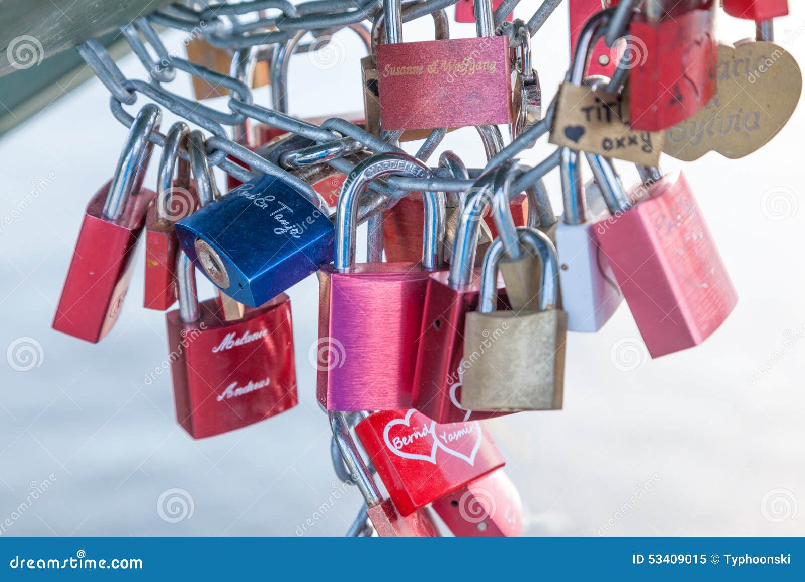 Padlocks of love stock image. Image of everlasting, passion 53409015
